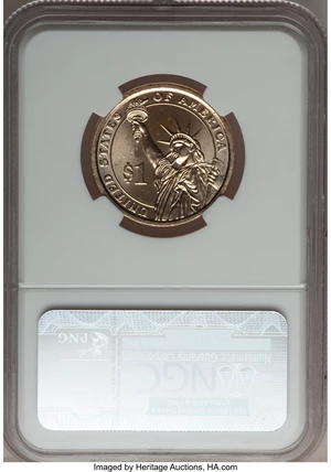 image for: 2010-D $1 Abraham Lincoln, Brilliant Uncirculated NGC. NGC Census: (0/0). PCGS Population (0/0). (#417281)...