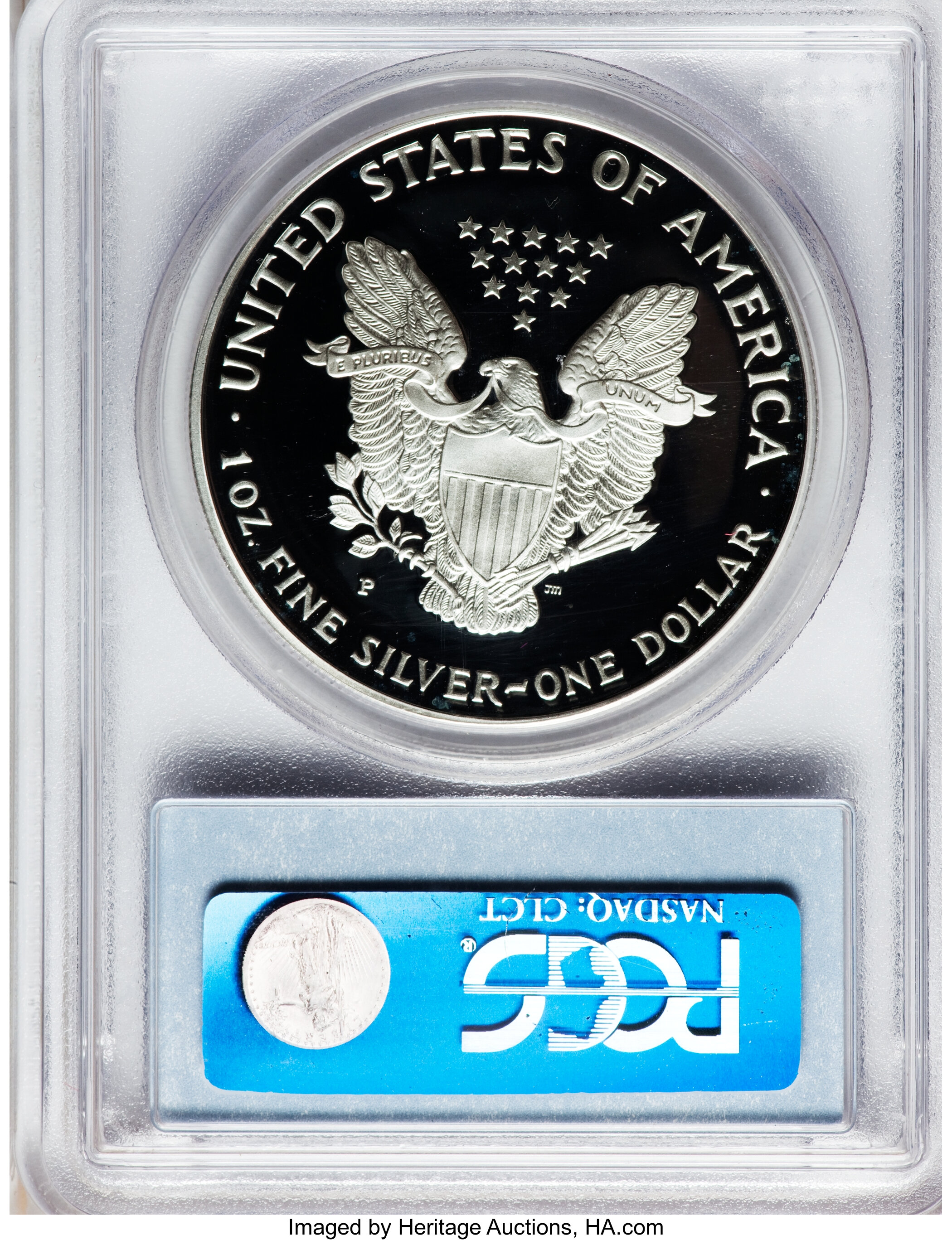 1994-P $1  Silver Eagle PR DCAM PR66 DCAM thumbnail 2