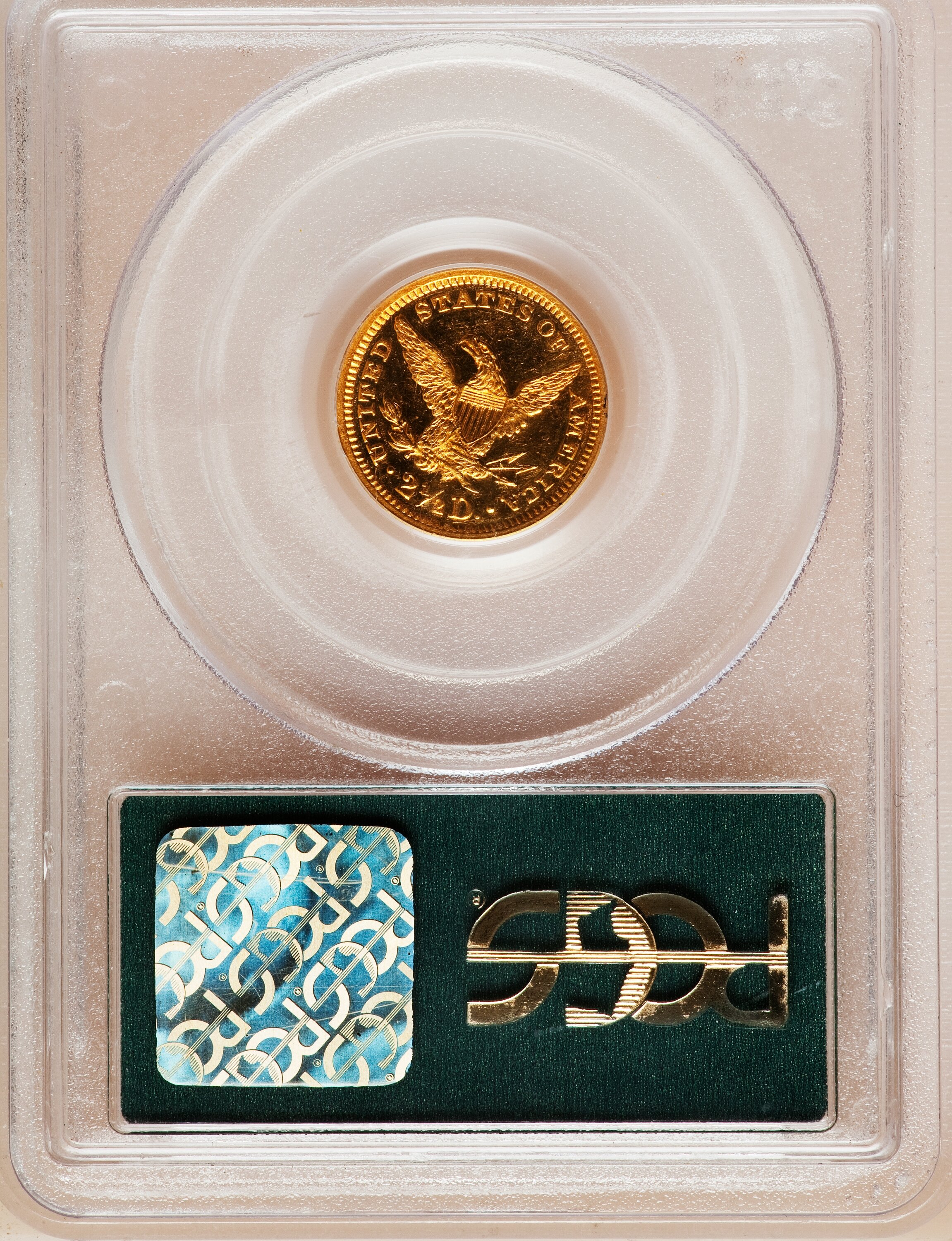 image for: 1863 $2 1/2 PR60 PCGS. CAC....