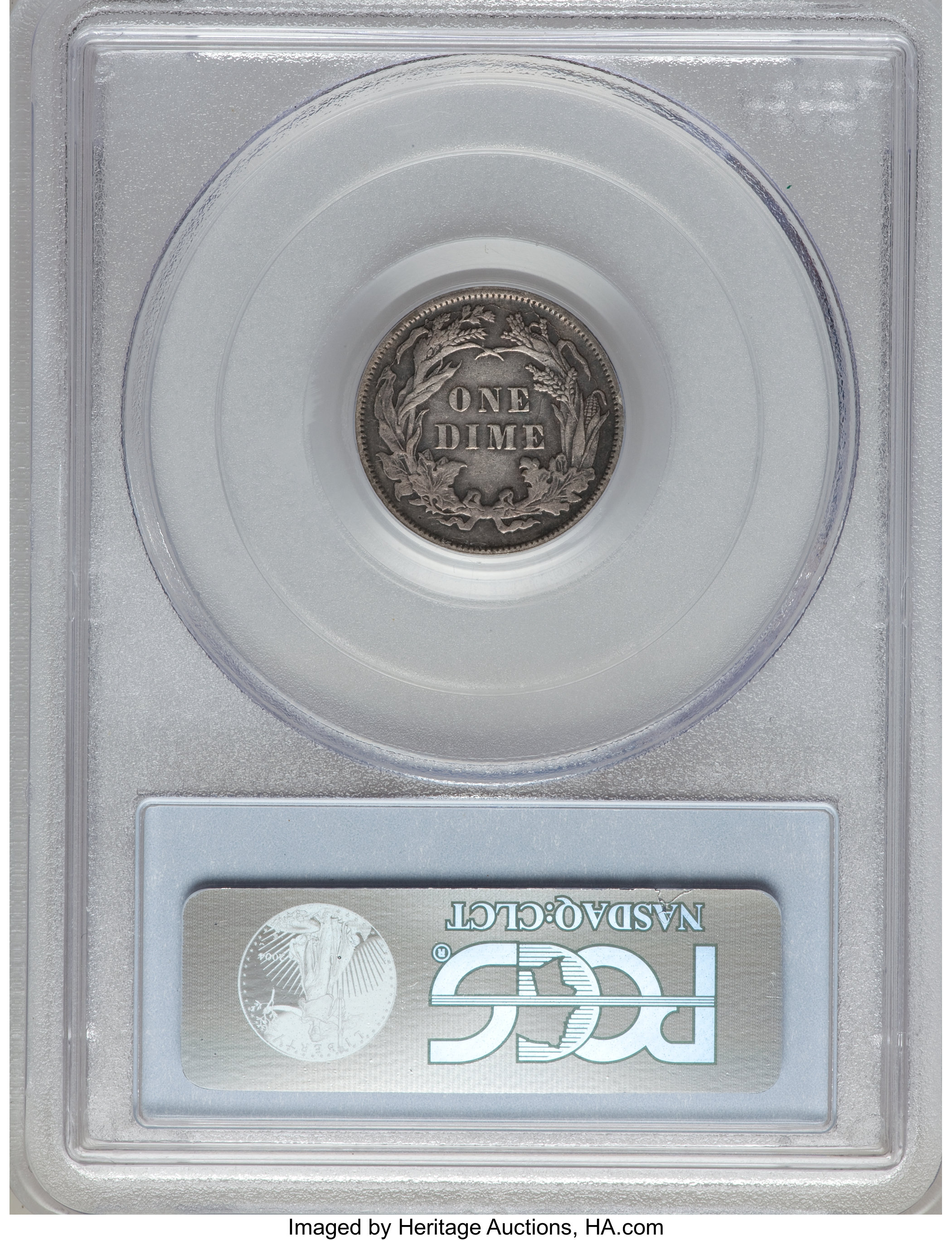 1887 10c VF30 thumbnail 2