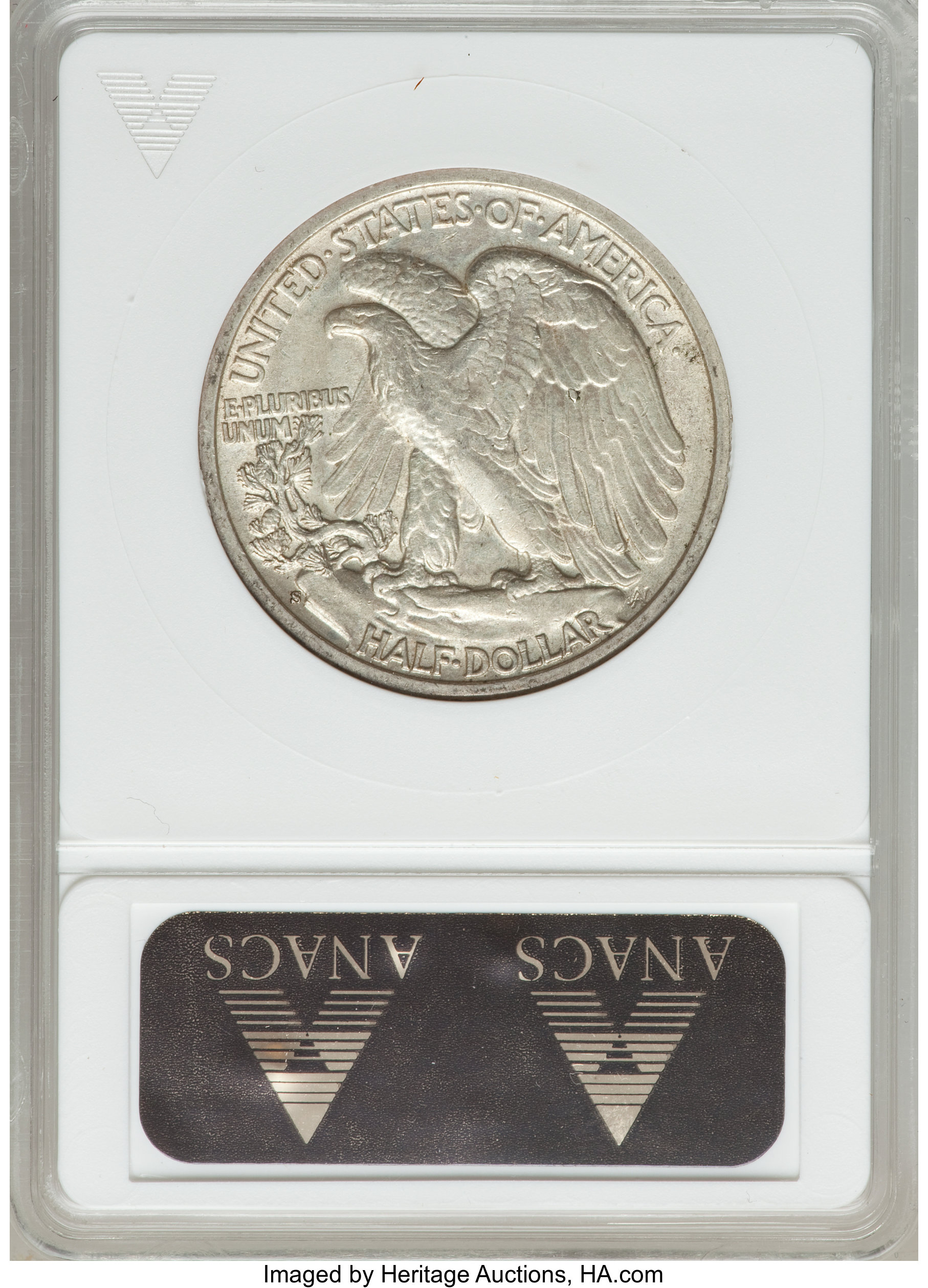 1943-S 50c VF30 CAC thumbnail 6