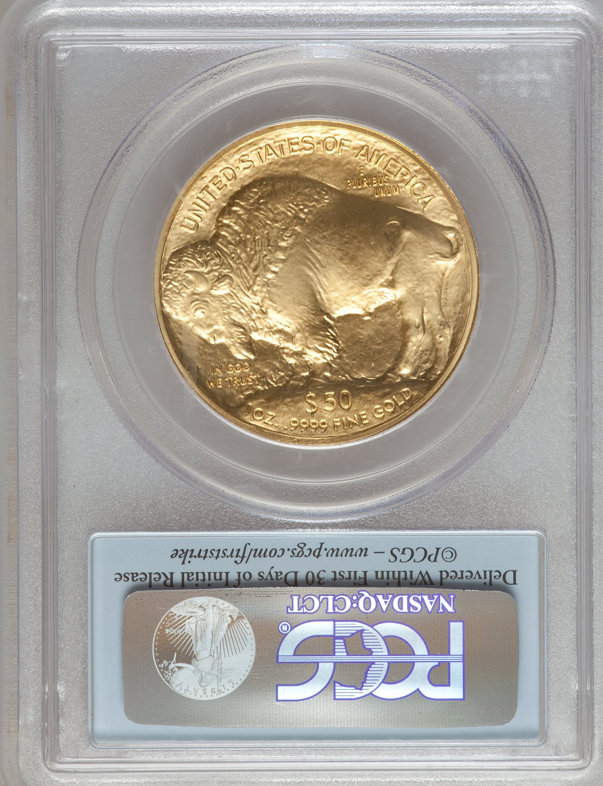 image for: 2011 $50 One-Ounce Gold Buffalo, 5th Anniversary First Strike MS69 PCGS. Ex: .9999 Fine. PCGS Population (0/0). NGC Census:...
