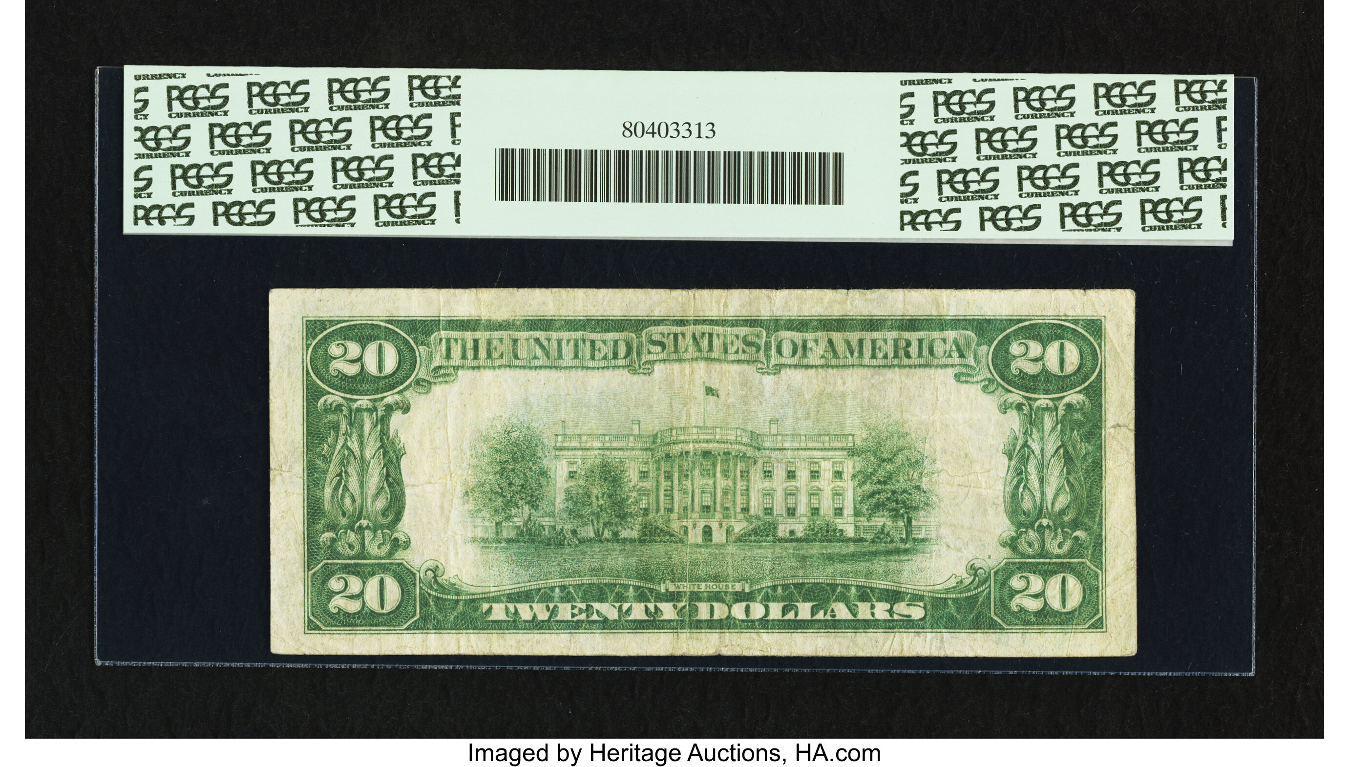 image for: Fr. 2050-C* $20 1928 Federal Reserve Note. PCGS Apparent Fine 15....
