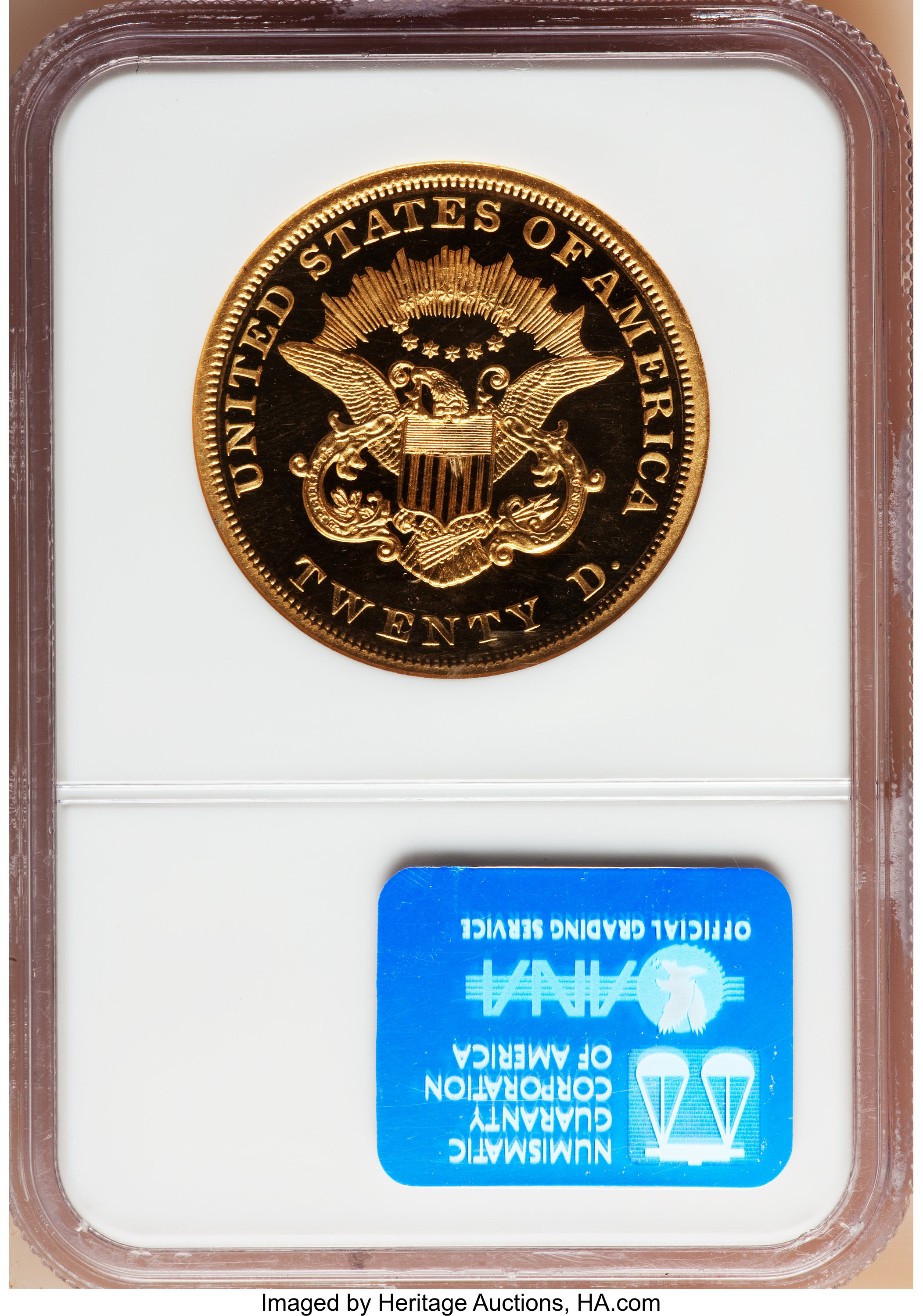 image for: 1864 $20 PR65  ★  Ultra Cameo NGC. CAC....