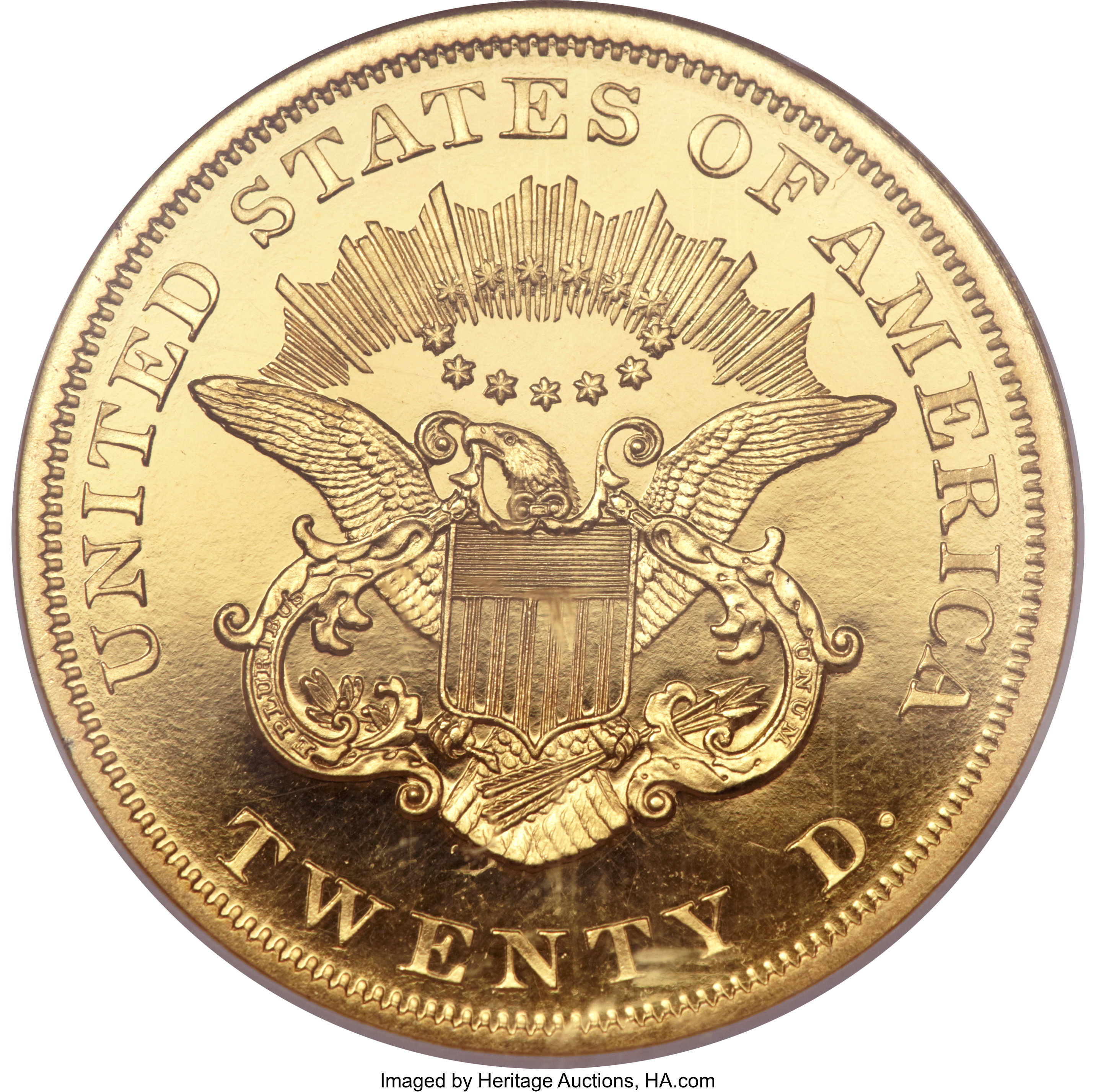 image for: 1864 $20 PR65  ★  Ultra Cameo NGC. CAC....