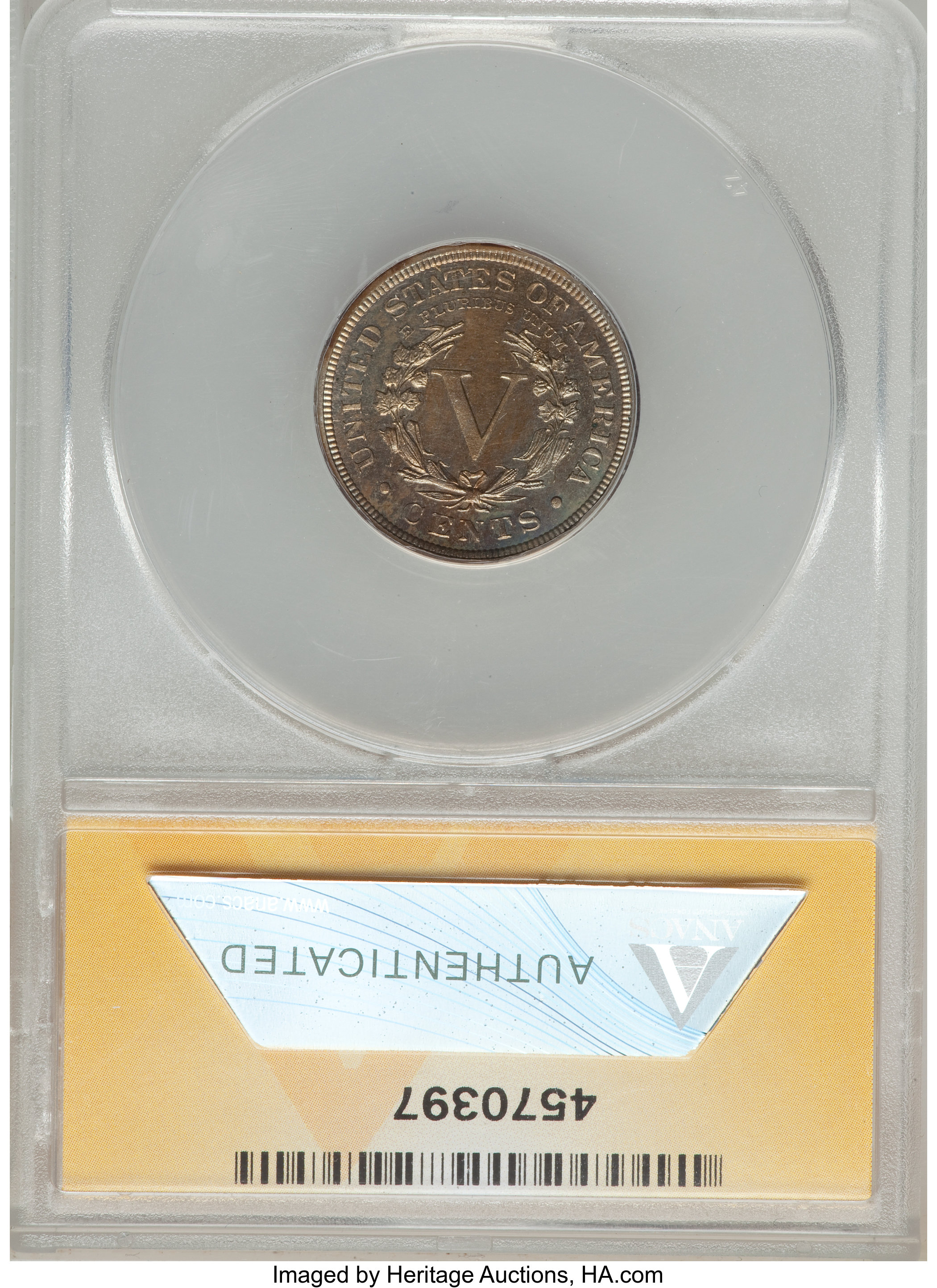 1888 5c AU55 thumbnail 6