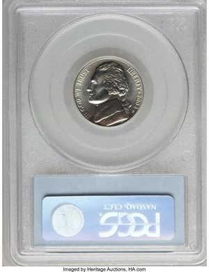 image for: 2004-P 5C Peace Medal MS67 PCGS. PCGS Population (75/8). NGC Census: (284/68). Numismedia Wsl. Price for problem free NGC/...