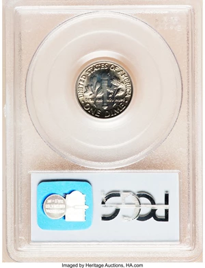 image for: 1982-D 10C MS66 Full Bands PCGS. PCGS Population (19/3). NGC Census: (0/0). Mintage: 542,713,600. (#85163)...