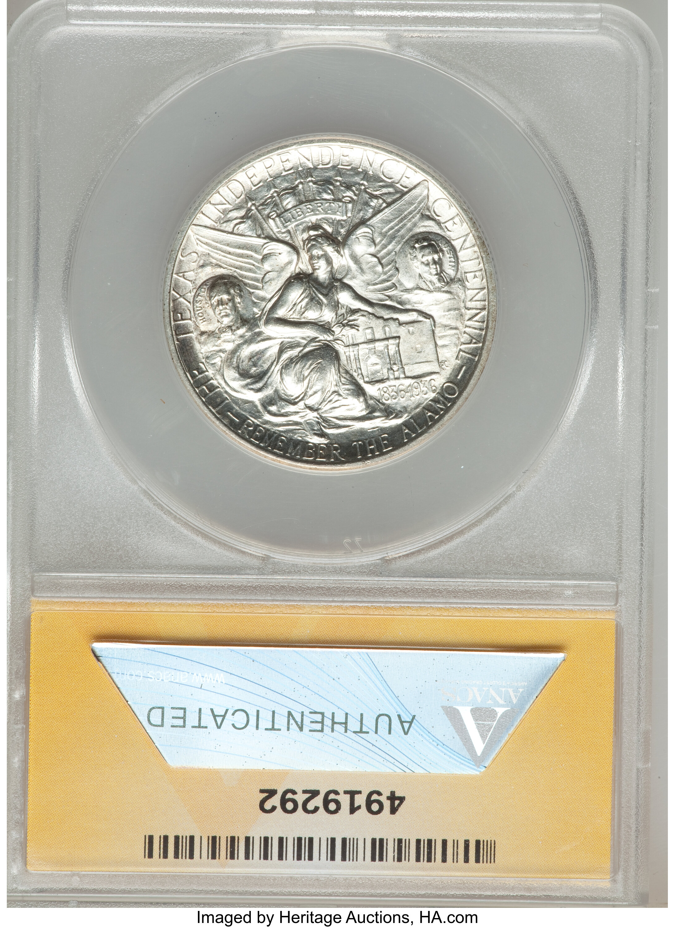 1934 50c Texas XF40 CAC thumbnail 15