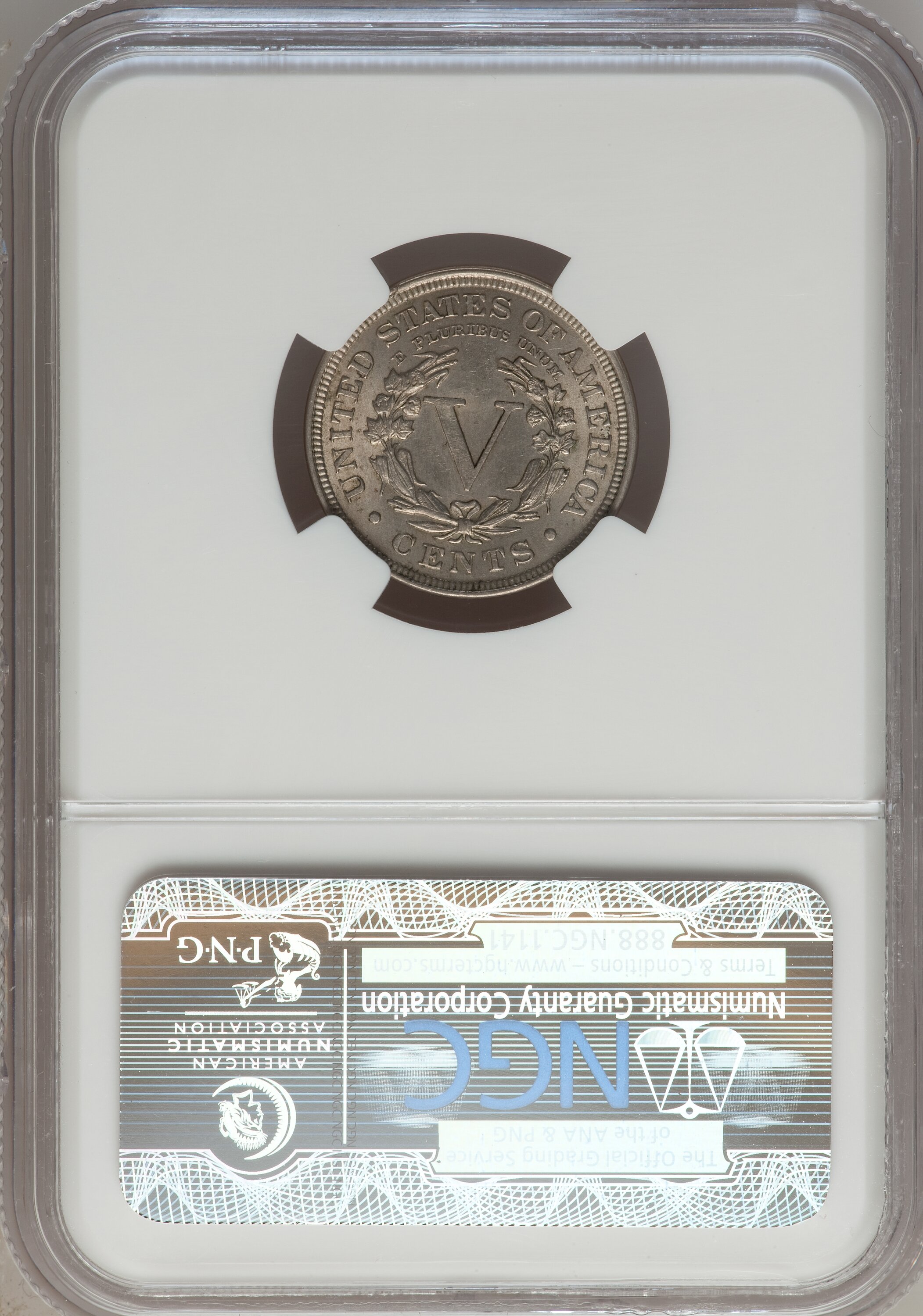 1899 5c VG10 CAC thumbnail 16