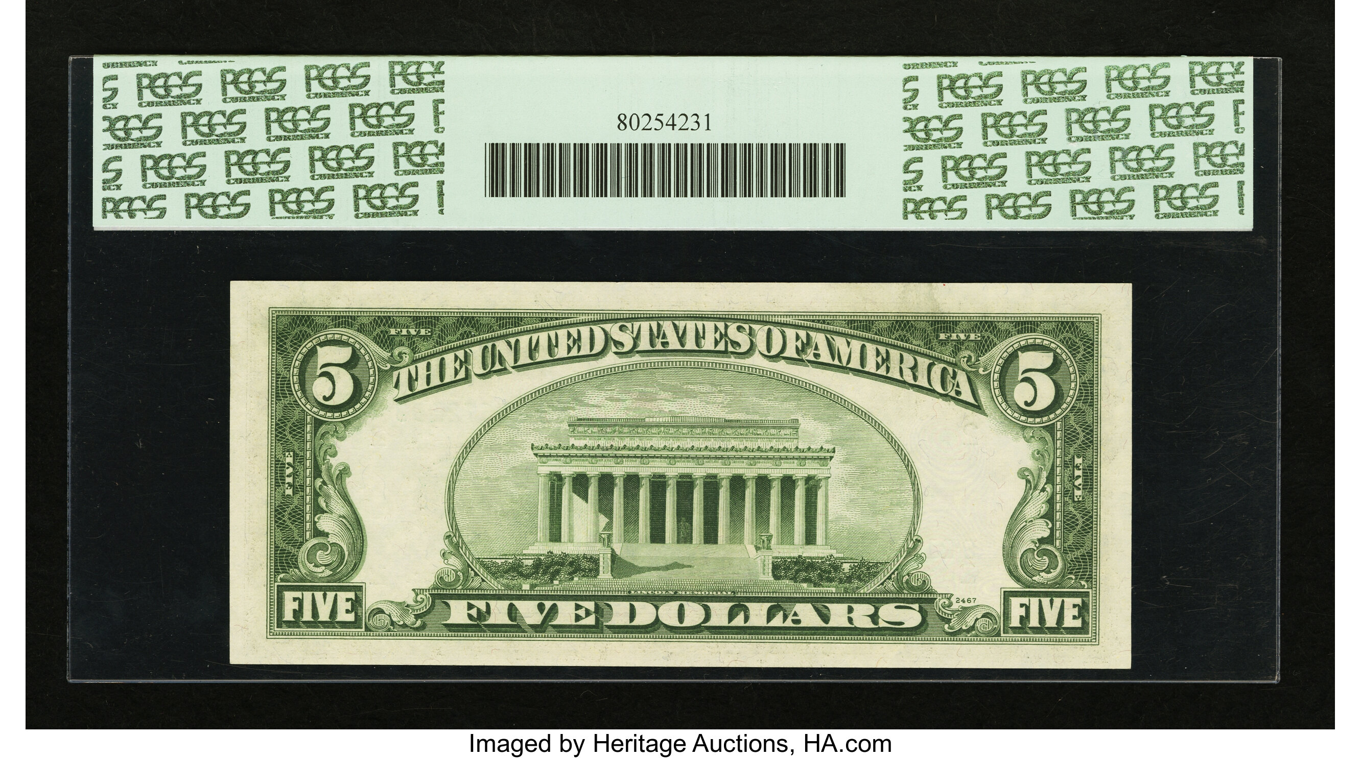 image for: Fr. 1965-B* $5 1950D Federal Reserve Star Note. PCGS Very Choice New 64PPQ....