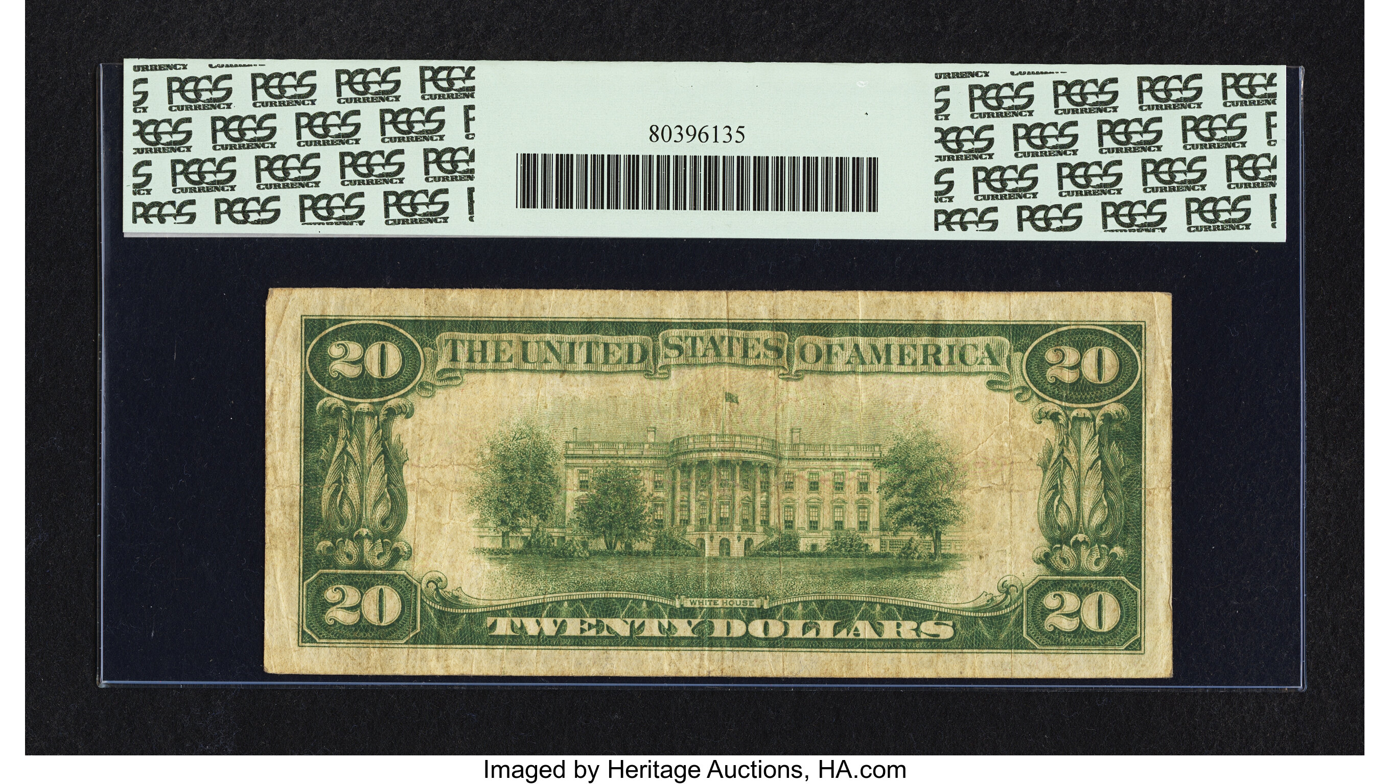 image for: Fr. 2050-B* $20 1928 Federal Reserve Note. PCGS Very Fine 20....