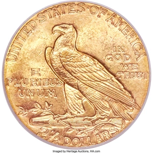 image for: 1914 $2 1/2 MS66 PCGS....