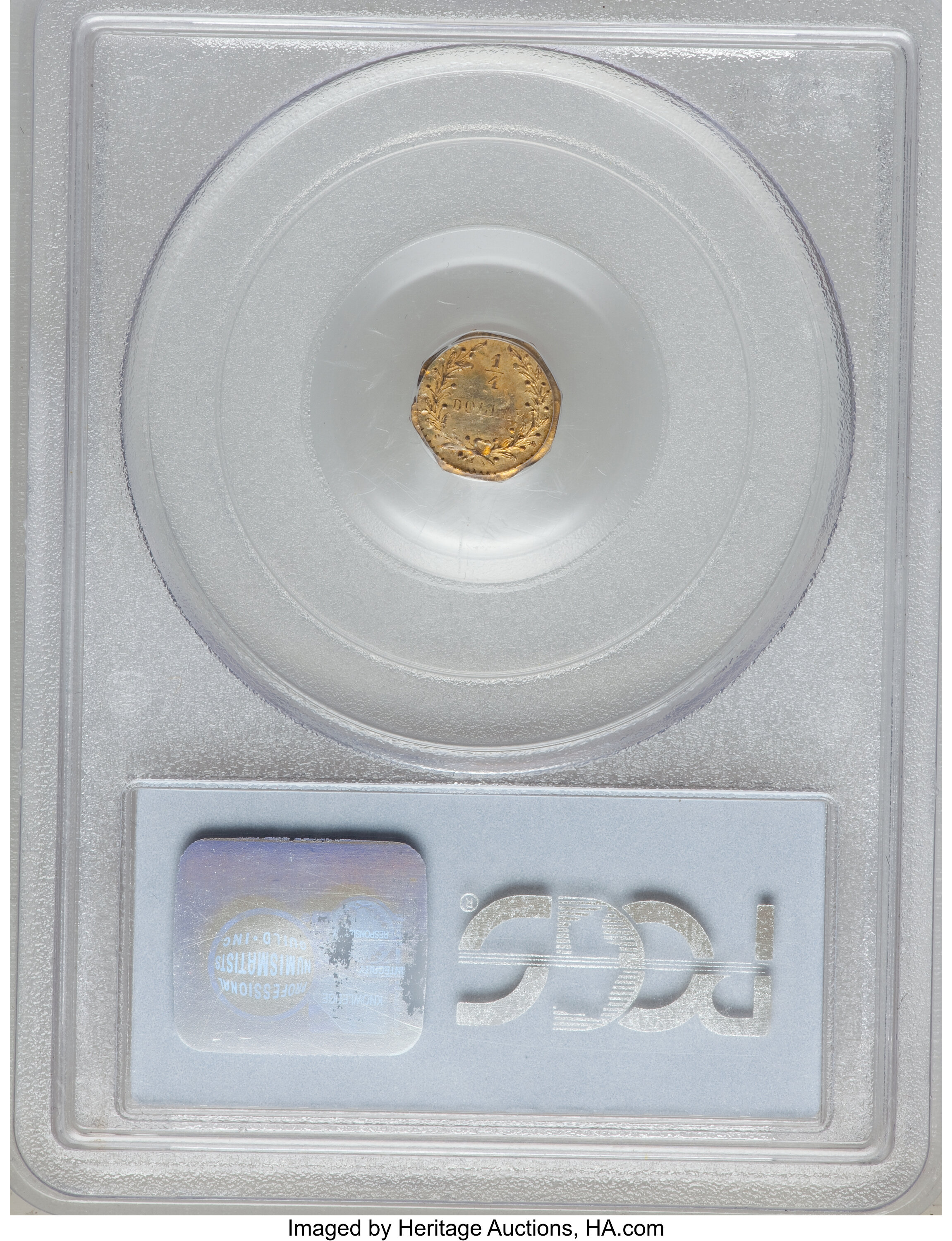 image for: 1881 25C Indian Octagonal 25 Cents, BG-799M, Low R.5, MS63 PCGS. PCGS Population (19/24). NGC Census: (0/2).   (#10639)...