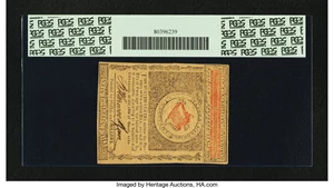 image for: Maryland June 28, 1780 $8 PCGS Choice About New 58PPQ....