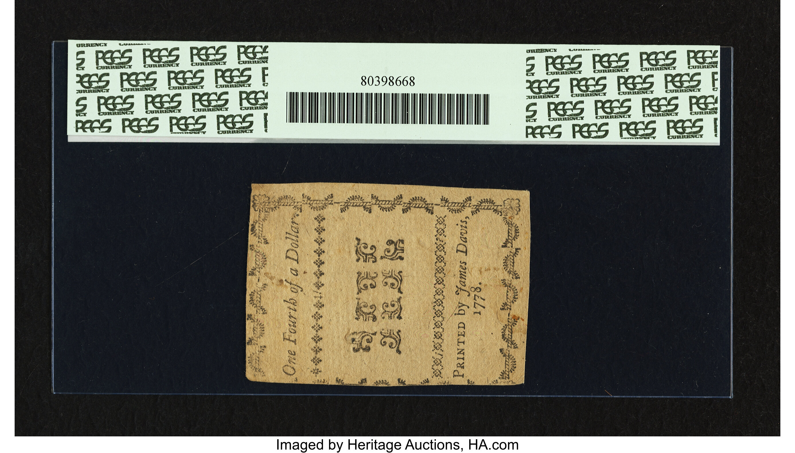 image for: North Carolina August 8, 1778 $1/4 Independence PCGS Apparent Extremely Fine 45....