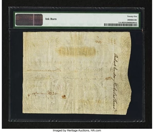 image for: Virginia March 4, 1773 £3 PMG Very Fine 25 Net....