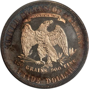 image for: 1882 Trade Dollar. Proof-67 Cameo (PCGS).