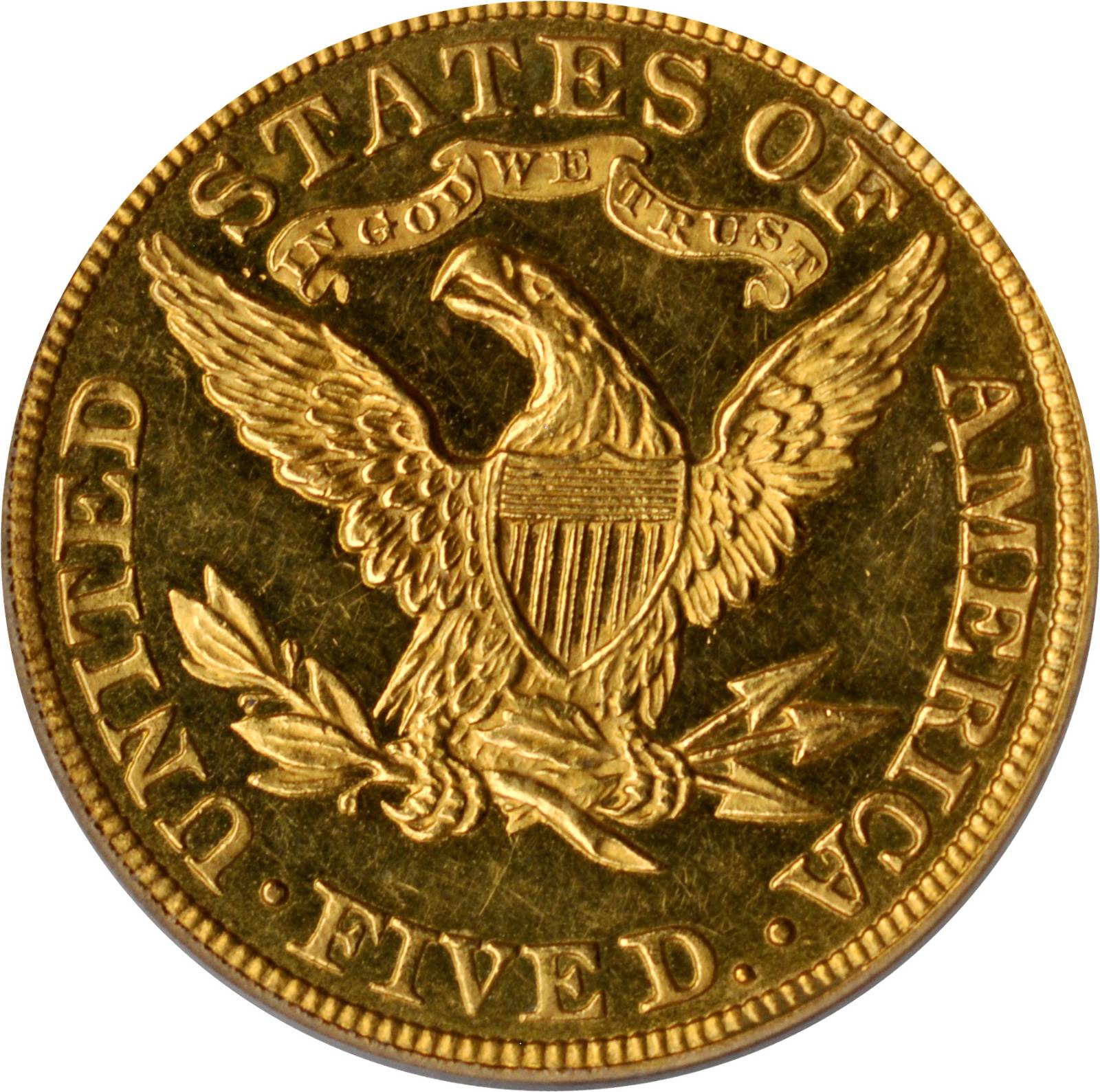 image for: 1897 Liberty Half Eagle. Proof-62 Cameo (PCGS).