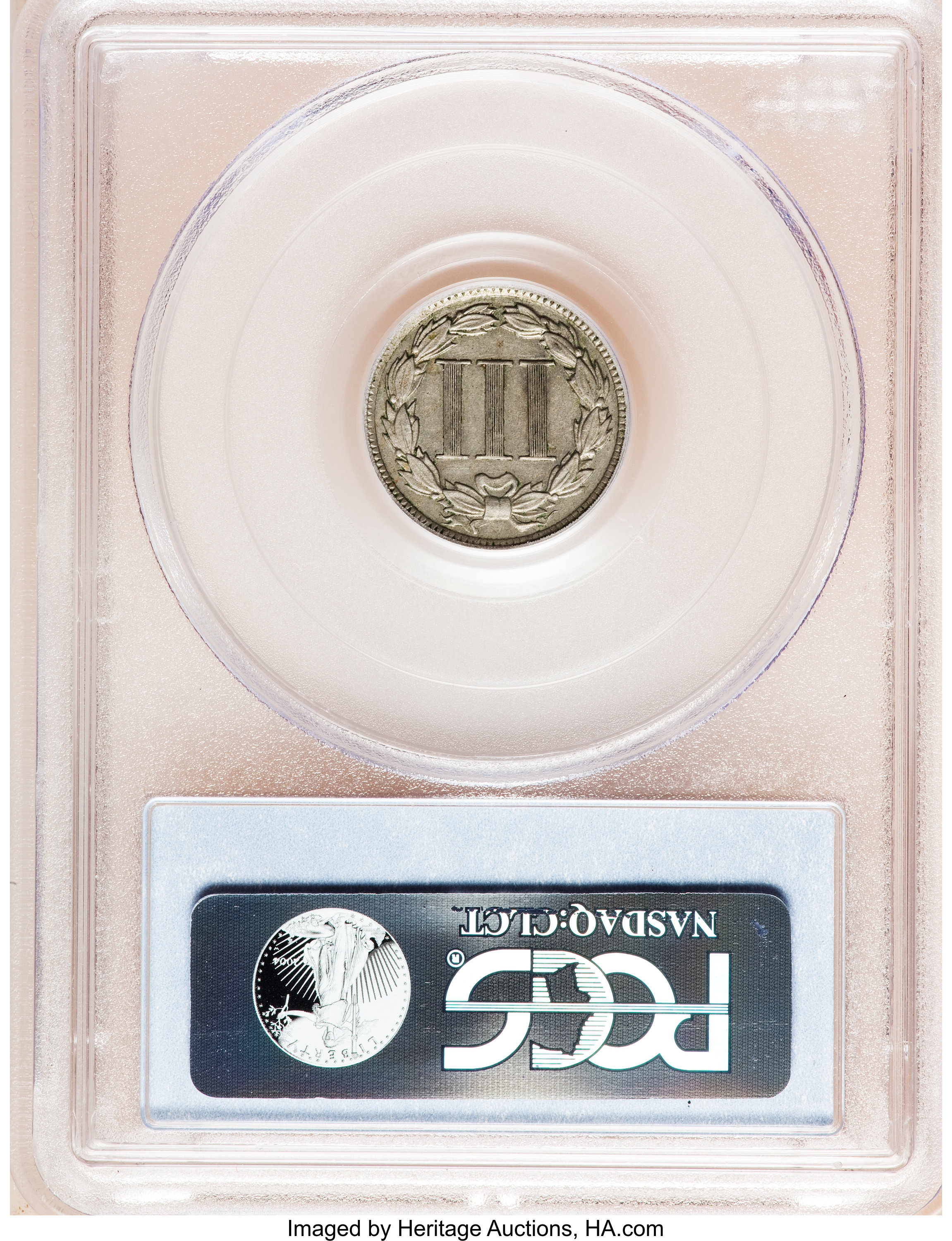 1884 3cN AU55 CAC thumbnail 2