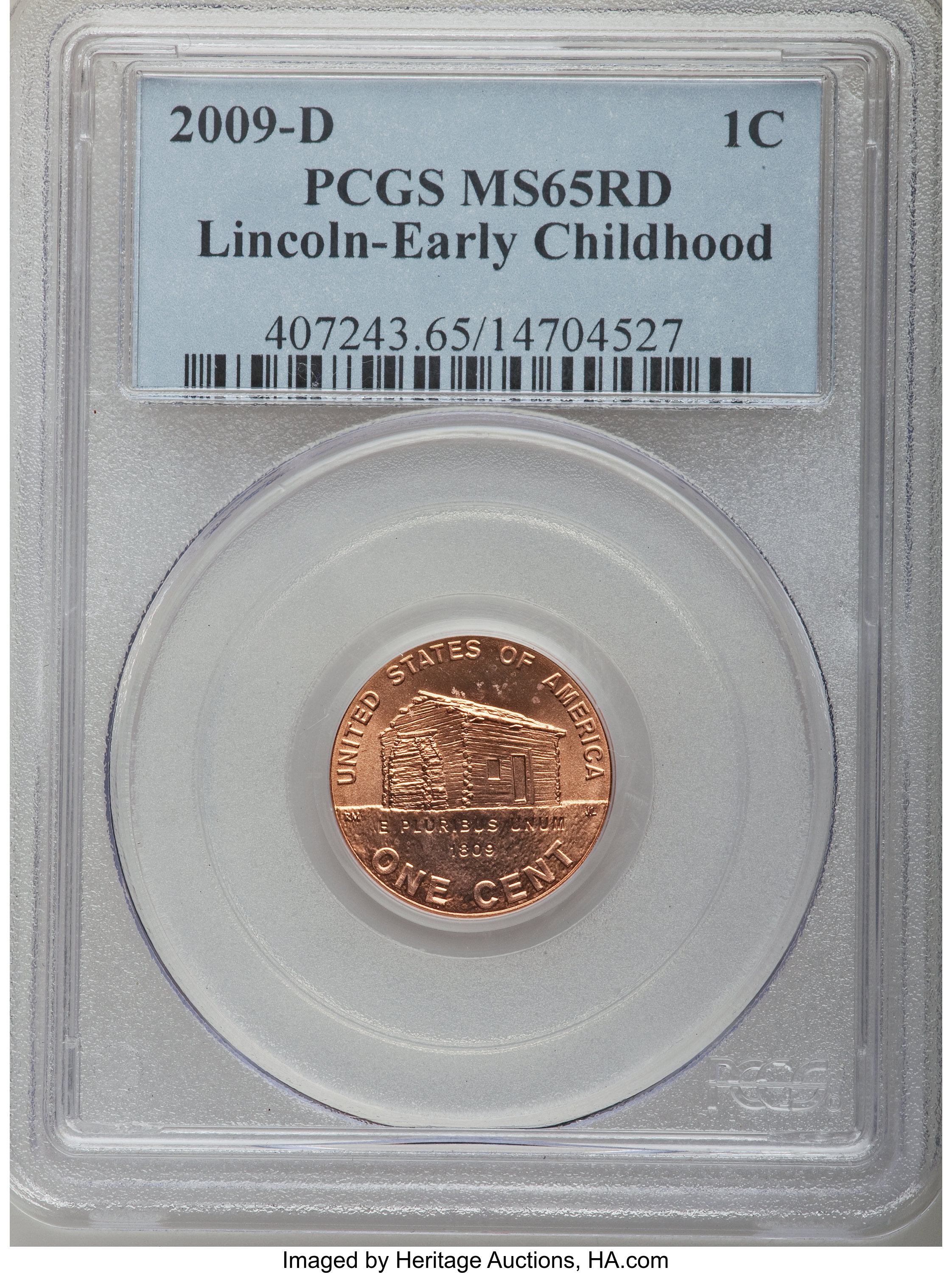 2009 D Birth & Early Childhood One Cent MS Values | Greysheet