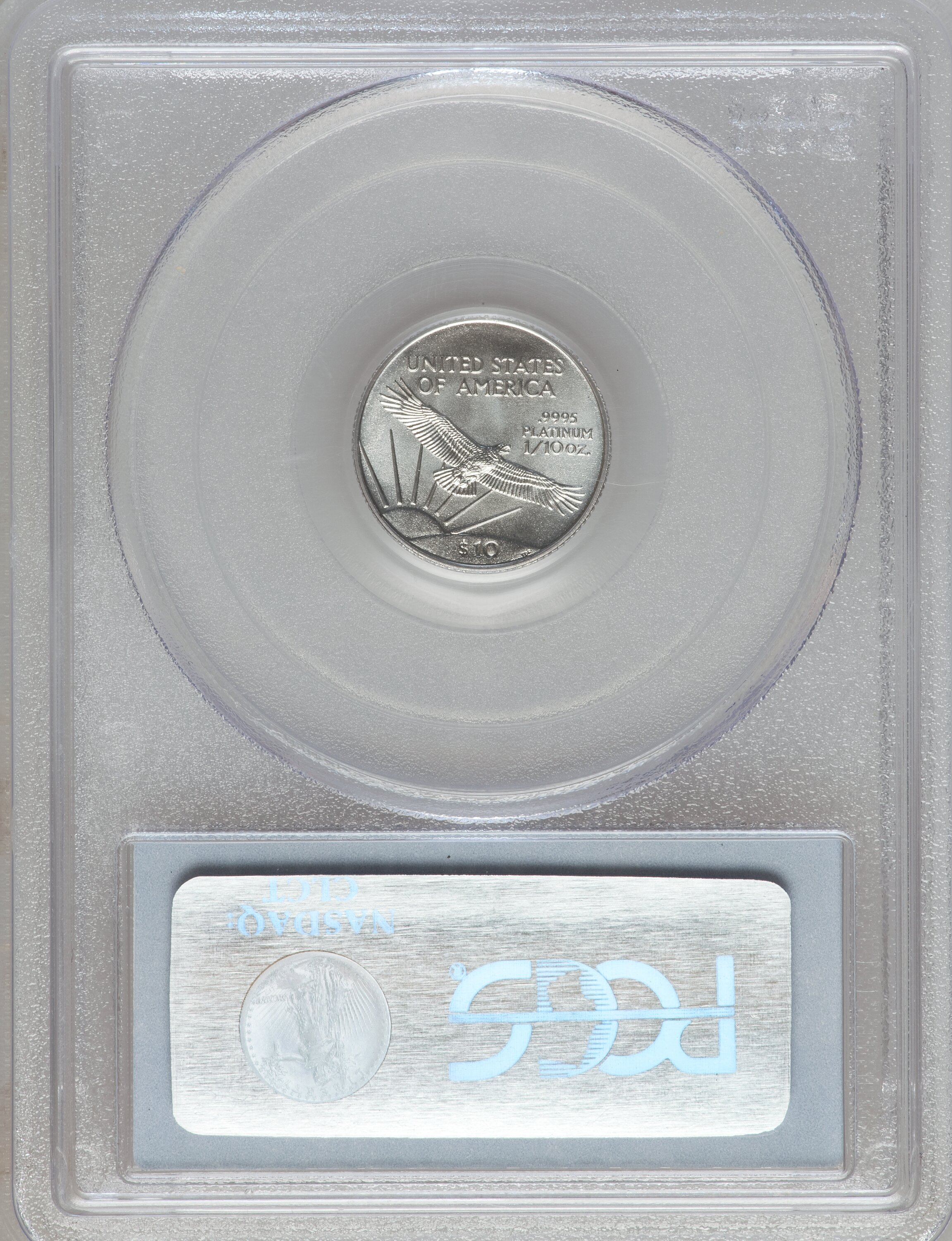 2004 P$100  Platinum Eagle MS70 thumbnail 24