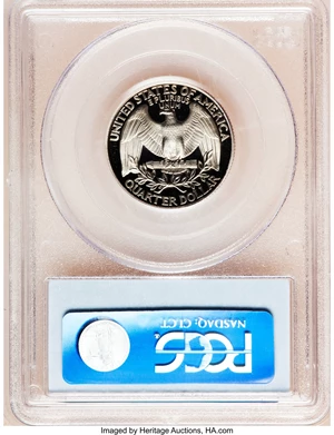 image for: 1998-S 25C Clad PR70 Deep Cameo PCGS. PCGS Population (157). NGC Census: (216). Numismedia Wsl. Price for problem free NGC...