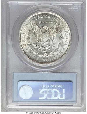 image for: 1921-D $1 --Unicorn--AU55 PCGS.Vam In Hit List. PCGS Population (8/38). NGC Census: (0/0). (#134055)...