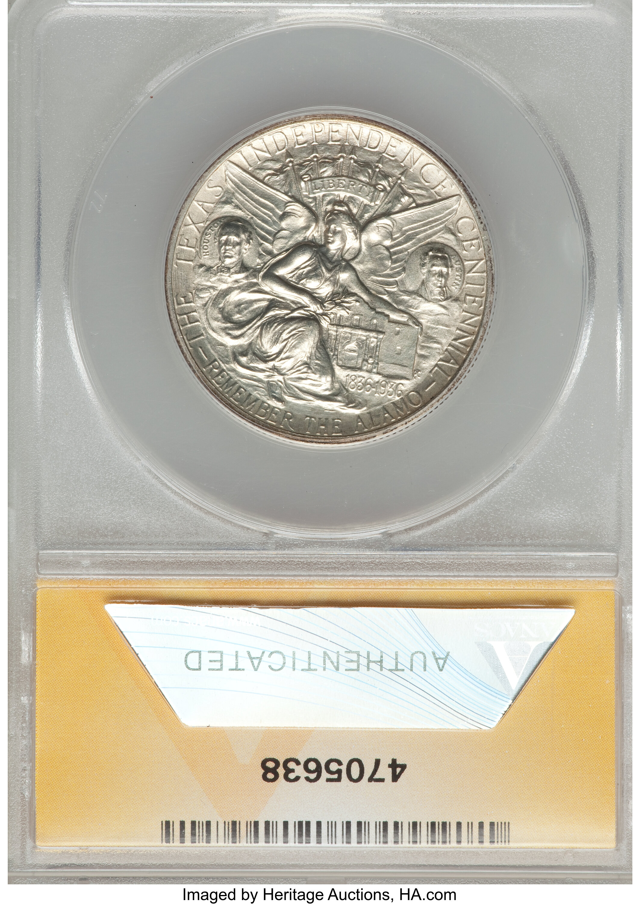 1935 50c Texas AU55 thumbnail 8
