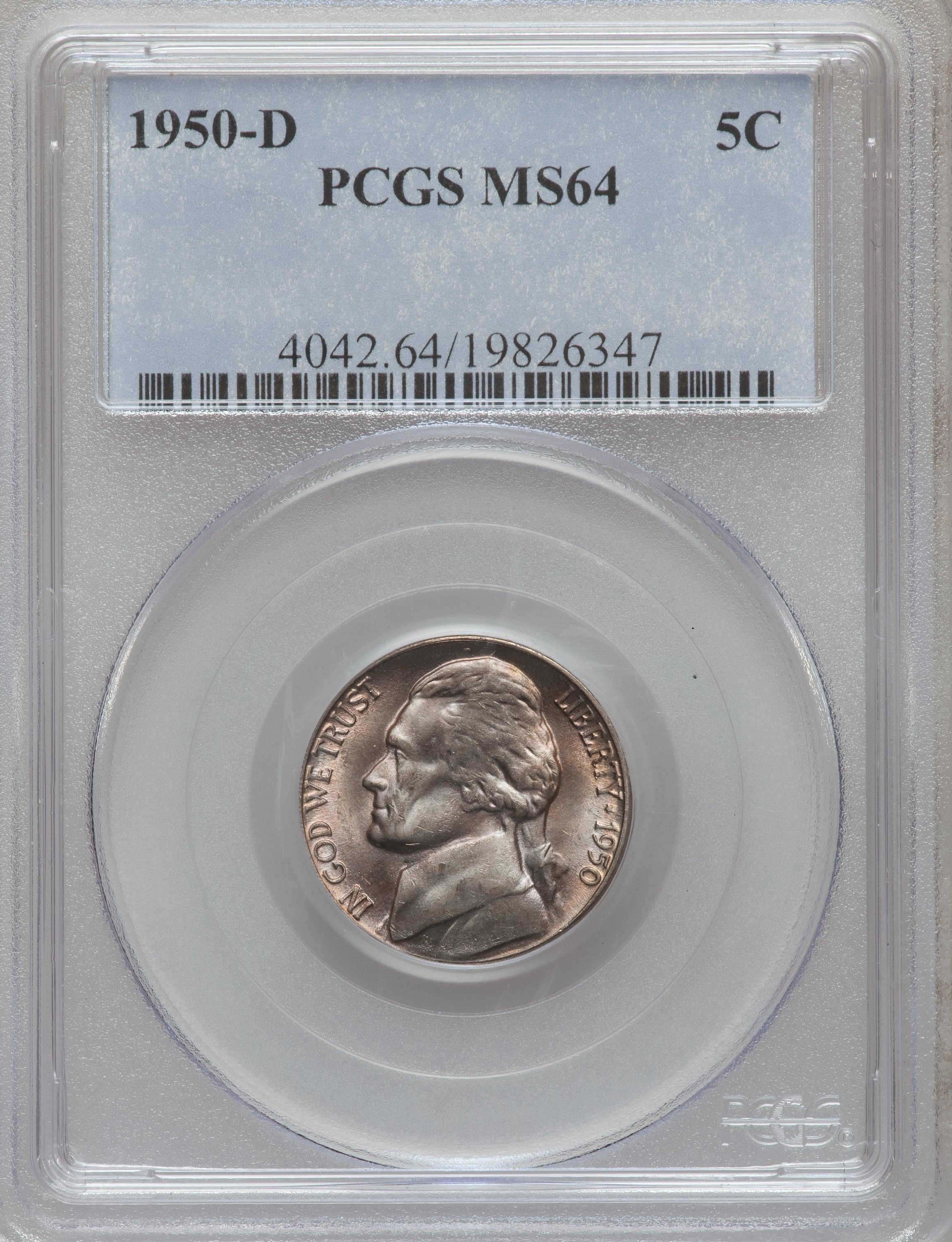 1950-D 5c AU58 thumbnail 17