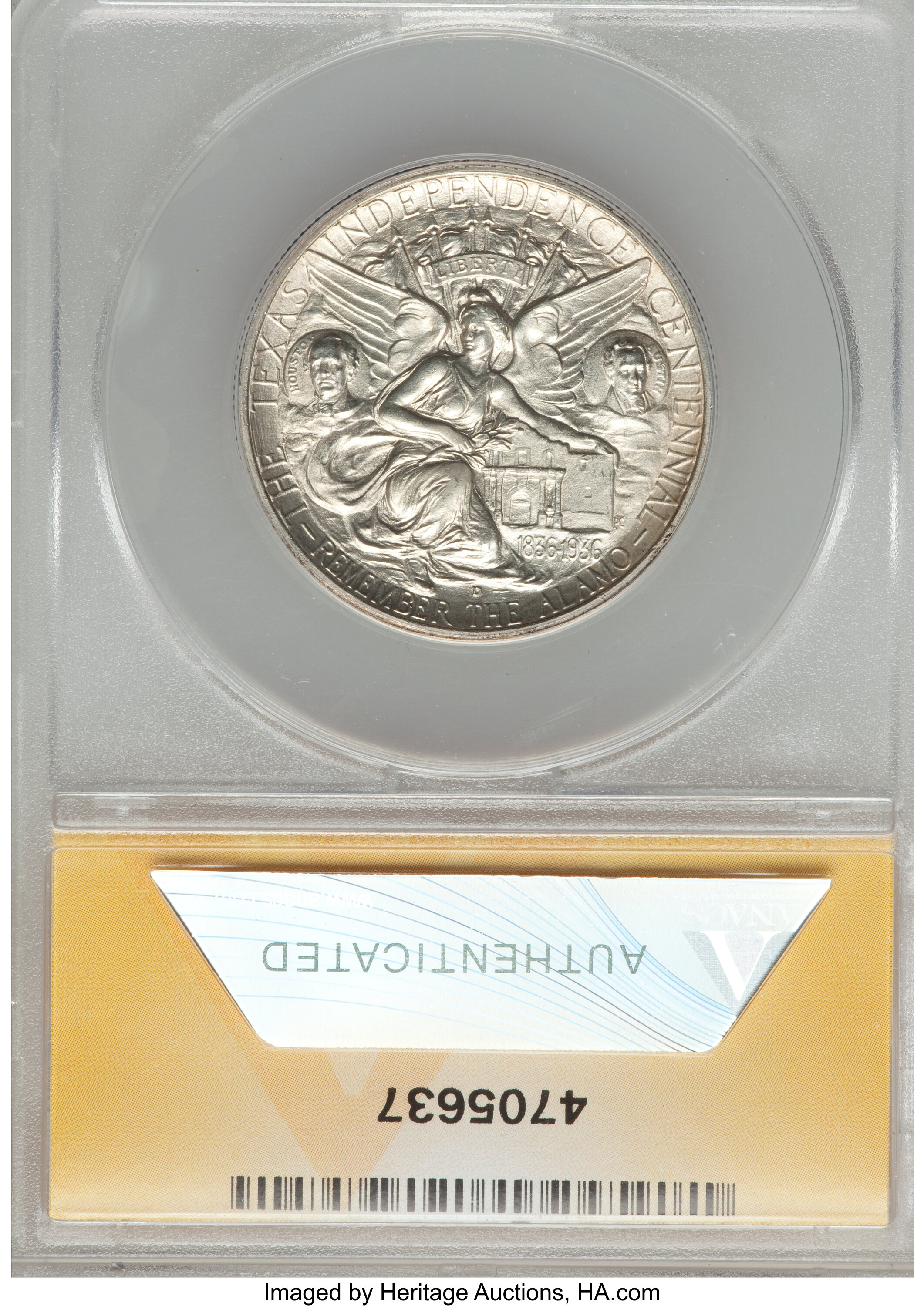 1935-D 50c Texas AU58 thumbnail 6