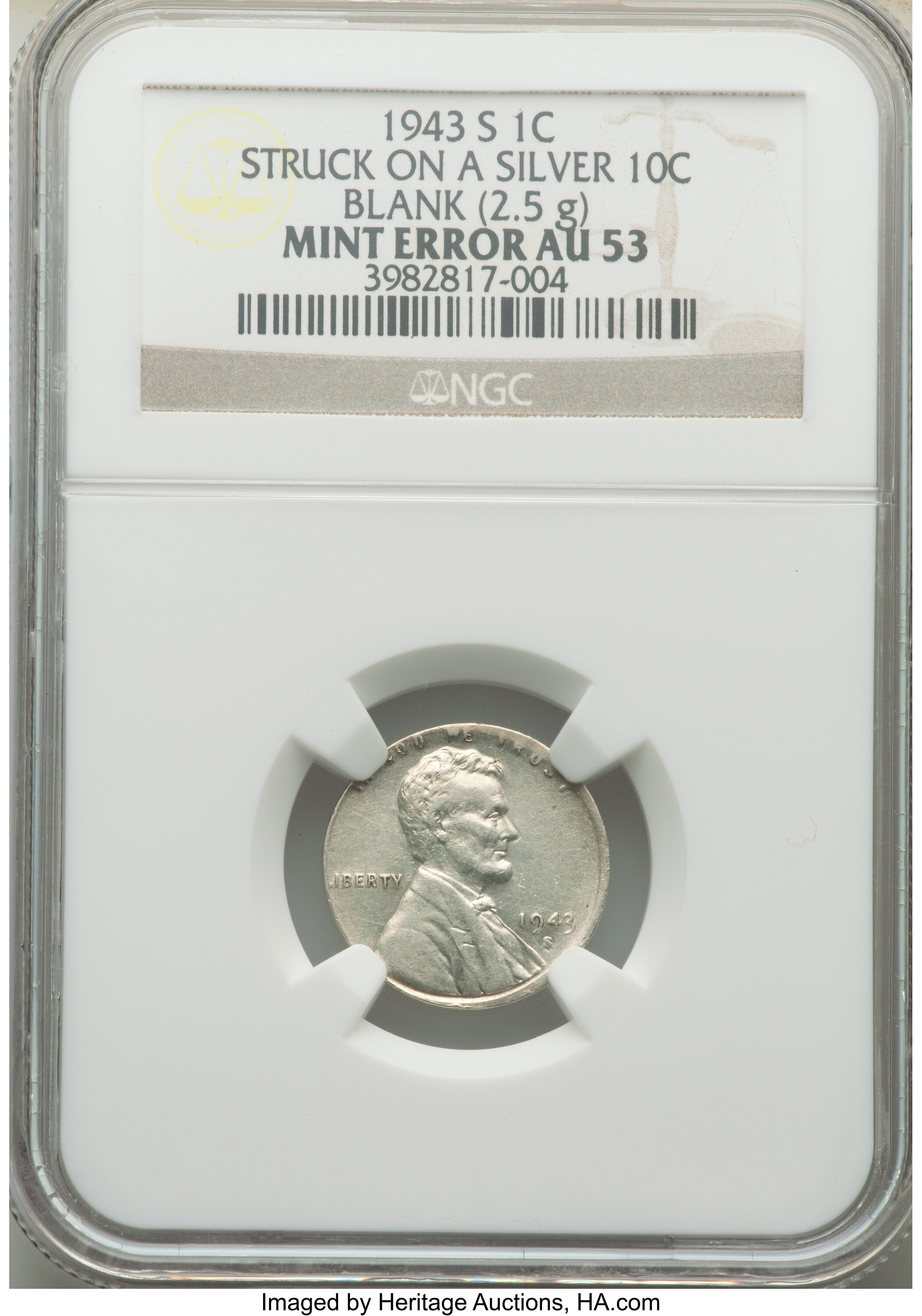 1943-S 1c Steel VF25 CAC thumbnail 22