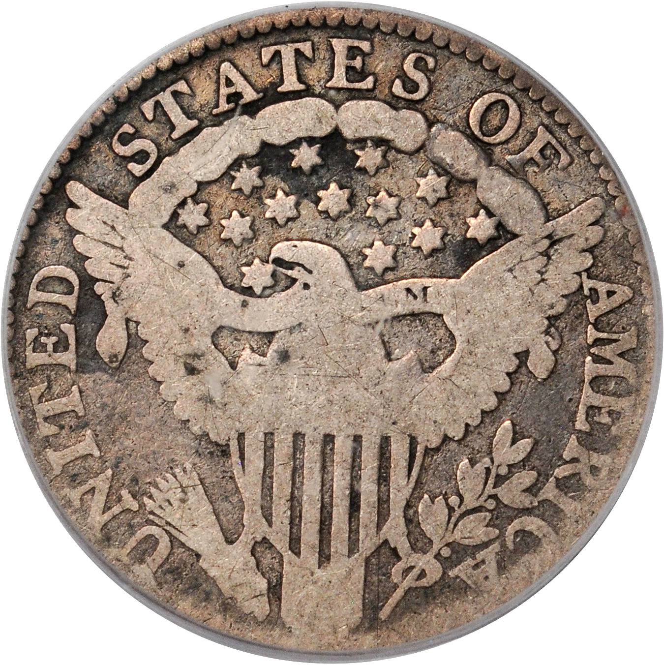 image for: 1802 Draped Bust Dime. JR-4. Rarity-4. Good-4 (PCGS). CAC.