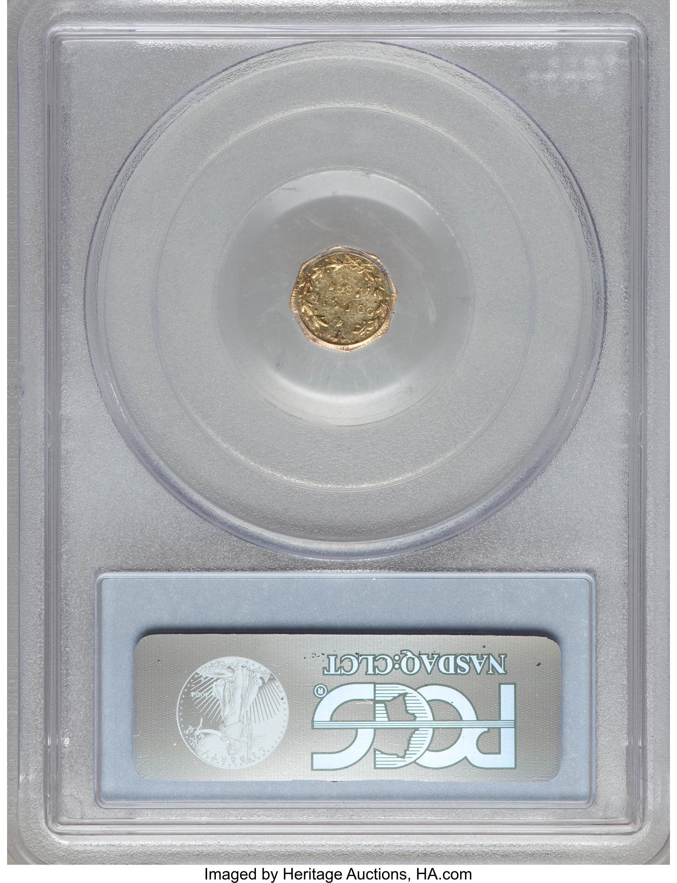 image for: 1864 25C Liberty Octagonal 25 Cents, BG-706, High R.5, MS62 PCGS. PCGS Population (6/21). NGC Census: (2/2).   (#10533)...