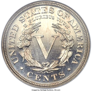 image for: 1891 5C PR68 Cameo NGC....