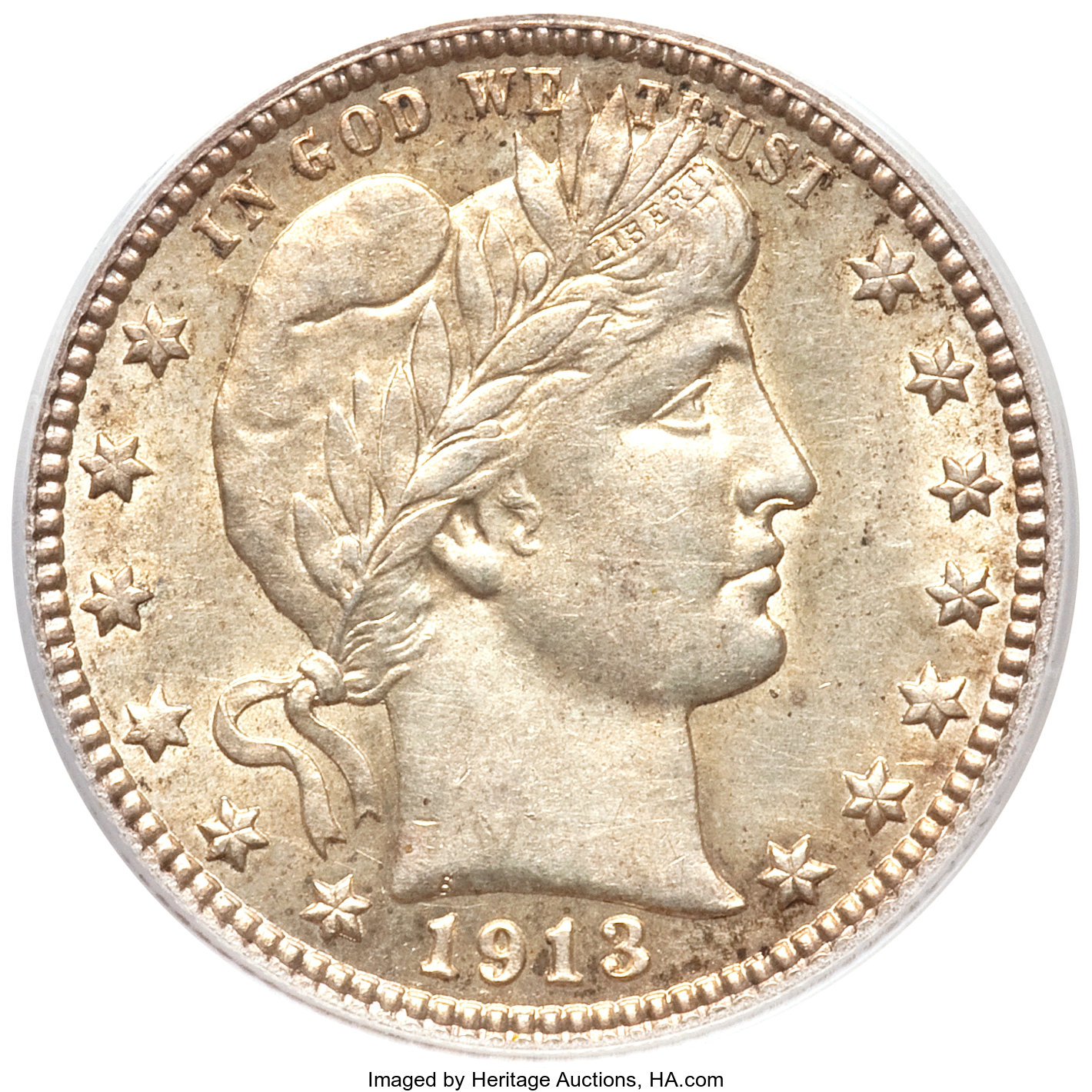 1913-S 25C AU55 PCGS. ...