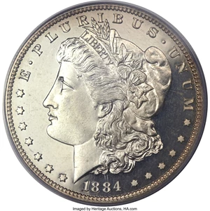 image for: 1884 $1 PR66 Deep Cameo PCGS....