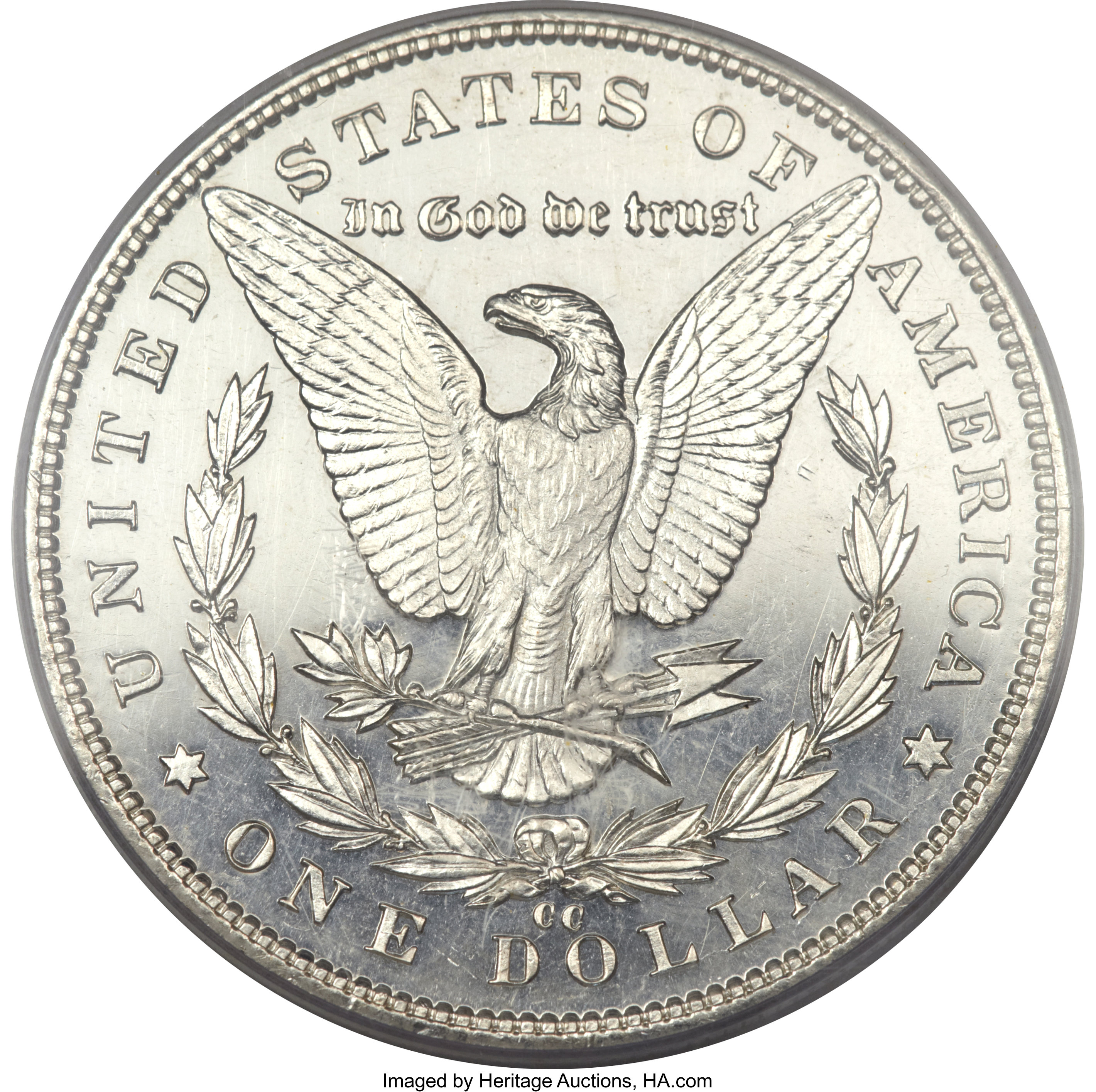 image for: 1893-CC $1 PR64 Cameo PCGS. CAC....