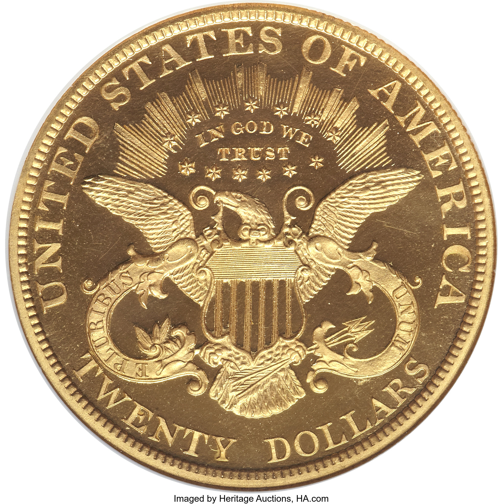 image for: 1890 $20 PR65 Ultra Cameo NGC. CAC....