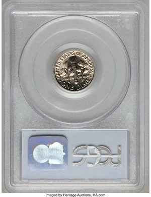 image for: 1982-D 10C MS66 Full Bands PCGS. PCGS Population (19/3). NGC Census: (0/0). Mintage: 542,713,600. (#85163)...