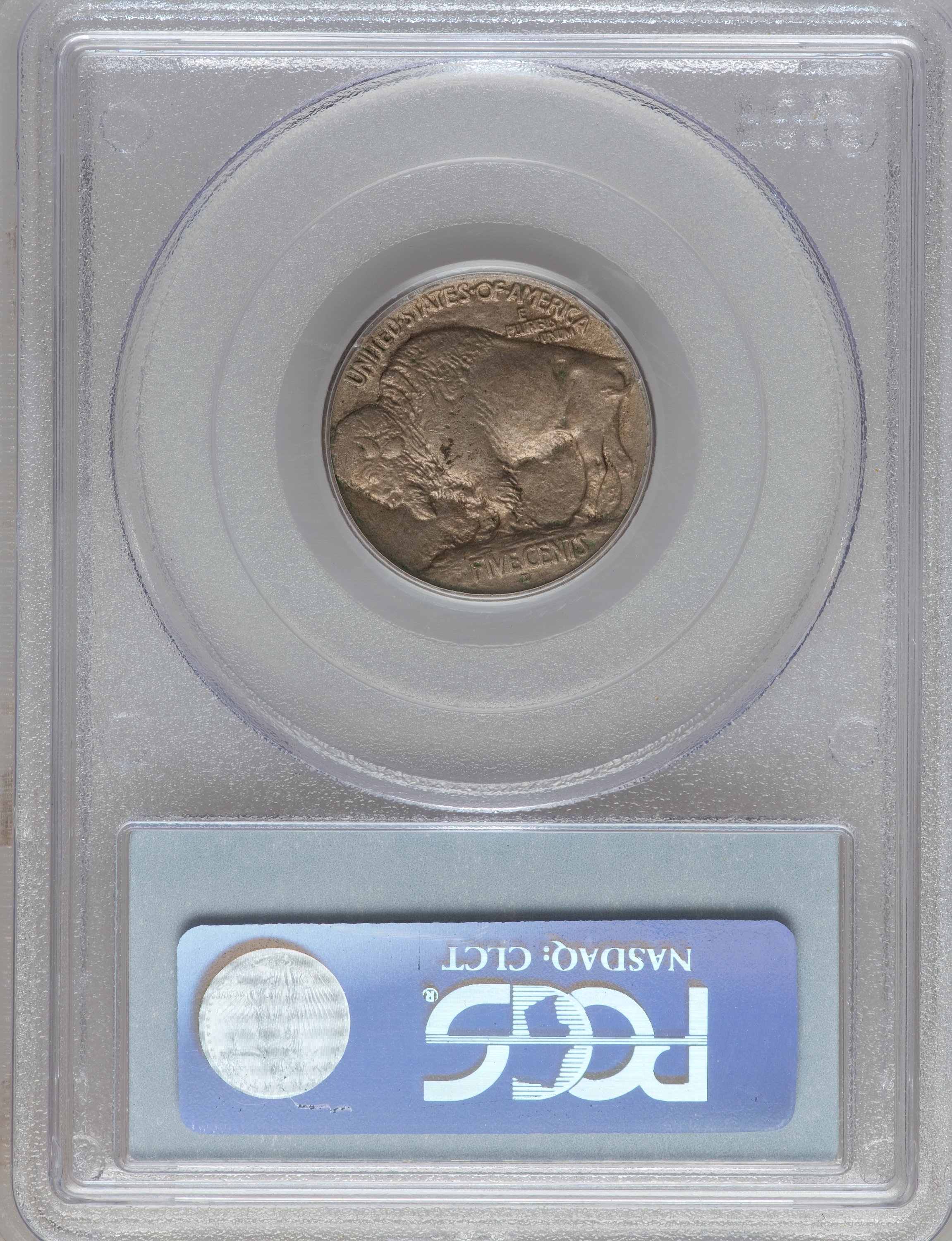 1913-D 5c Buffalo, Type 1 MS61 CAC thumbnail 2