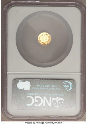 image for: 1865 25C Liberty Round 25 Cents, BG-802, Low R.5, MS64 NGC. NGC Census: (1/0). PCGS Population (13/3). (#10663)...