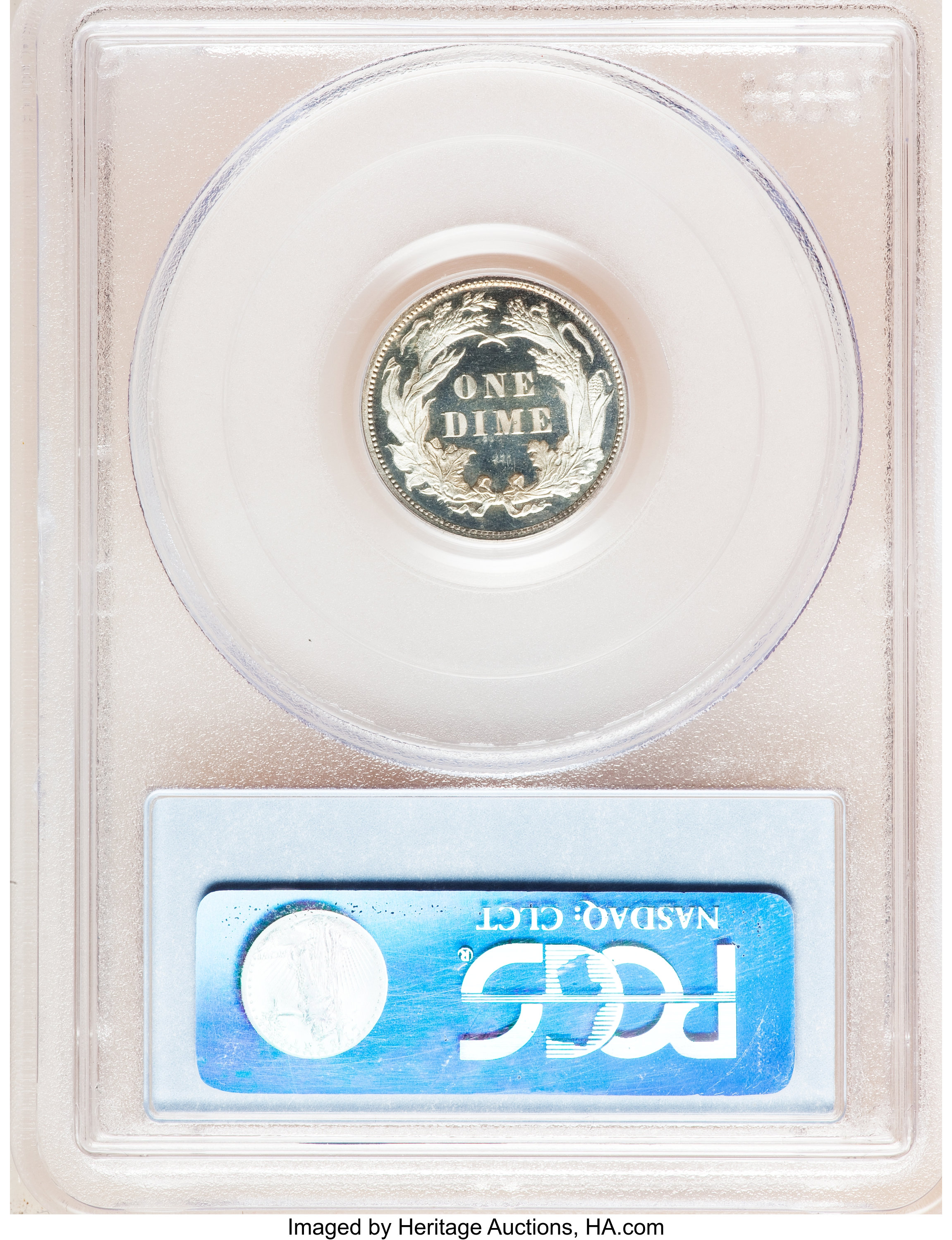 image for: 1891 10C PR66+ Deep Cameo PCGS. CAC....