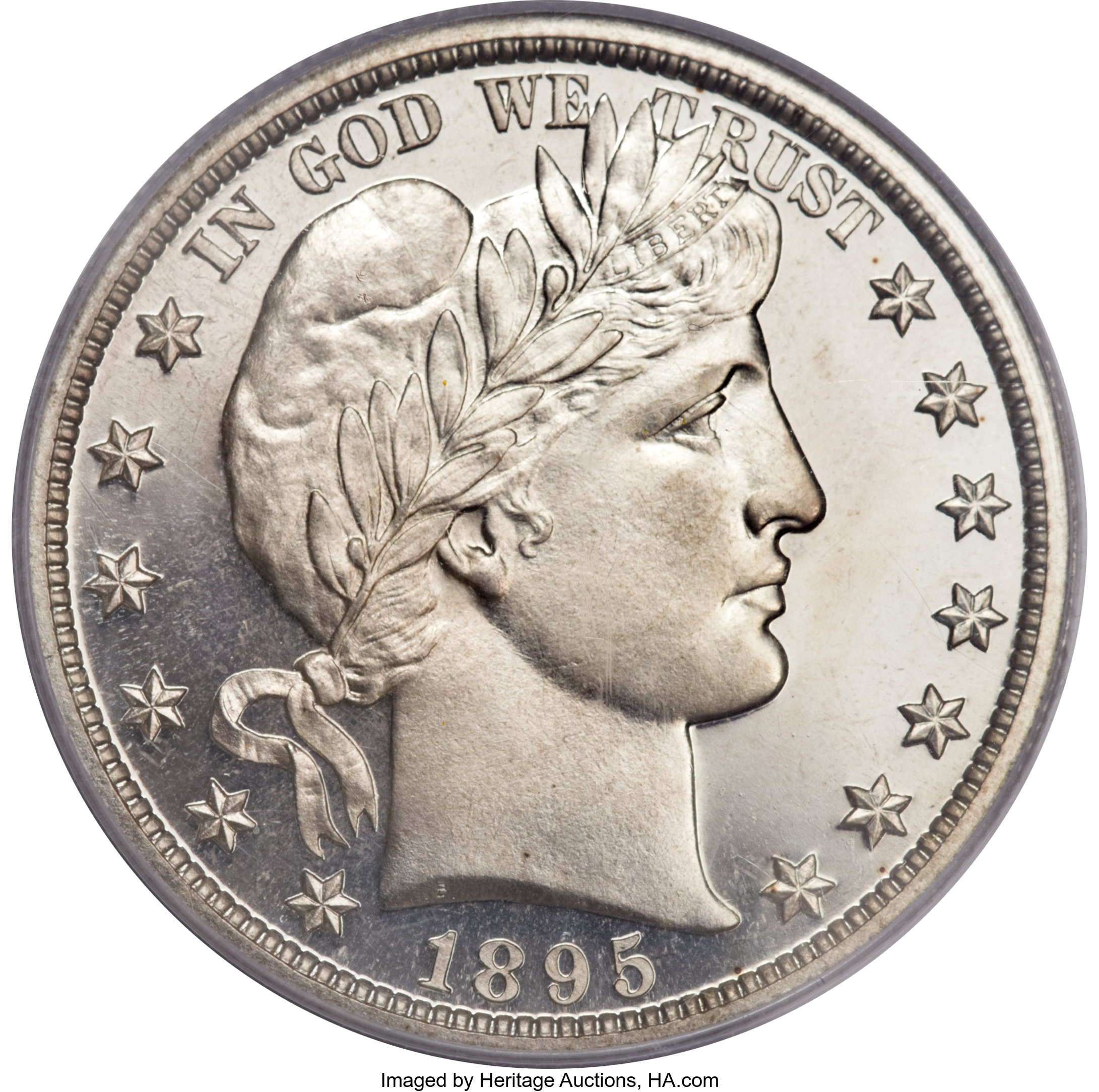 image for: 1895 50C PR67 Deep Cameo PCGS....