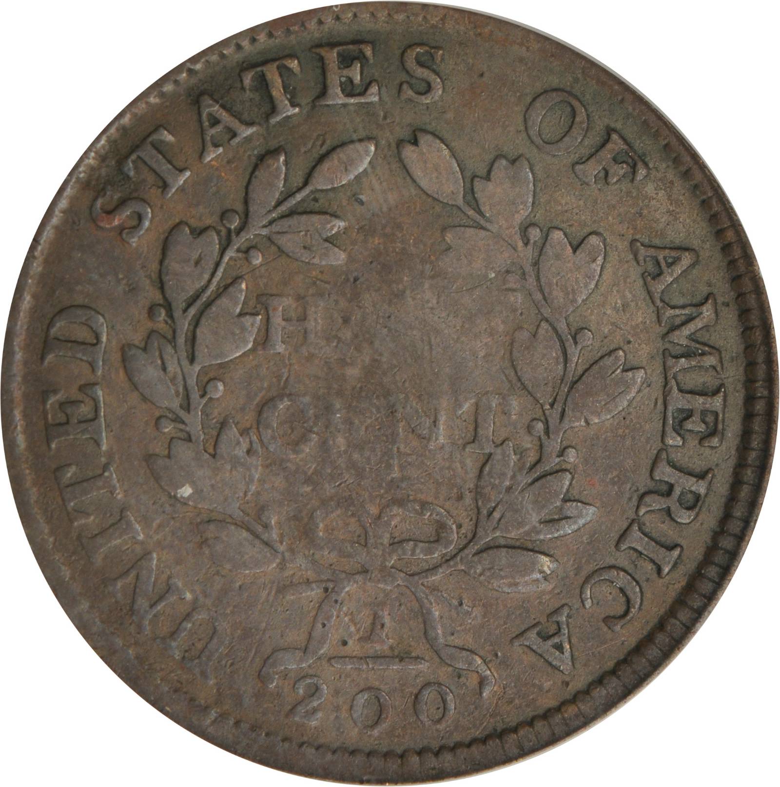 1804 1/2c Plain 4, Stems MS BN F12 BN thumbnail 2