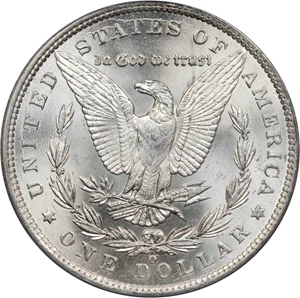 image for: 1900-O/CC Morgan Silver Dollar. VAM-12. Top 100 Variety. MS-64+ (PCGS).