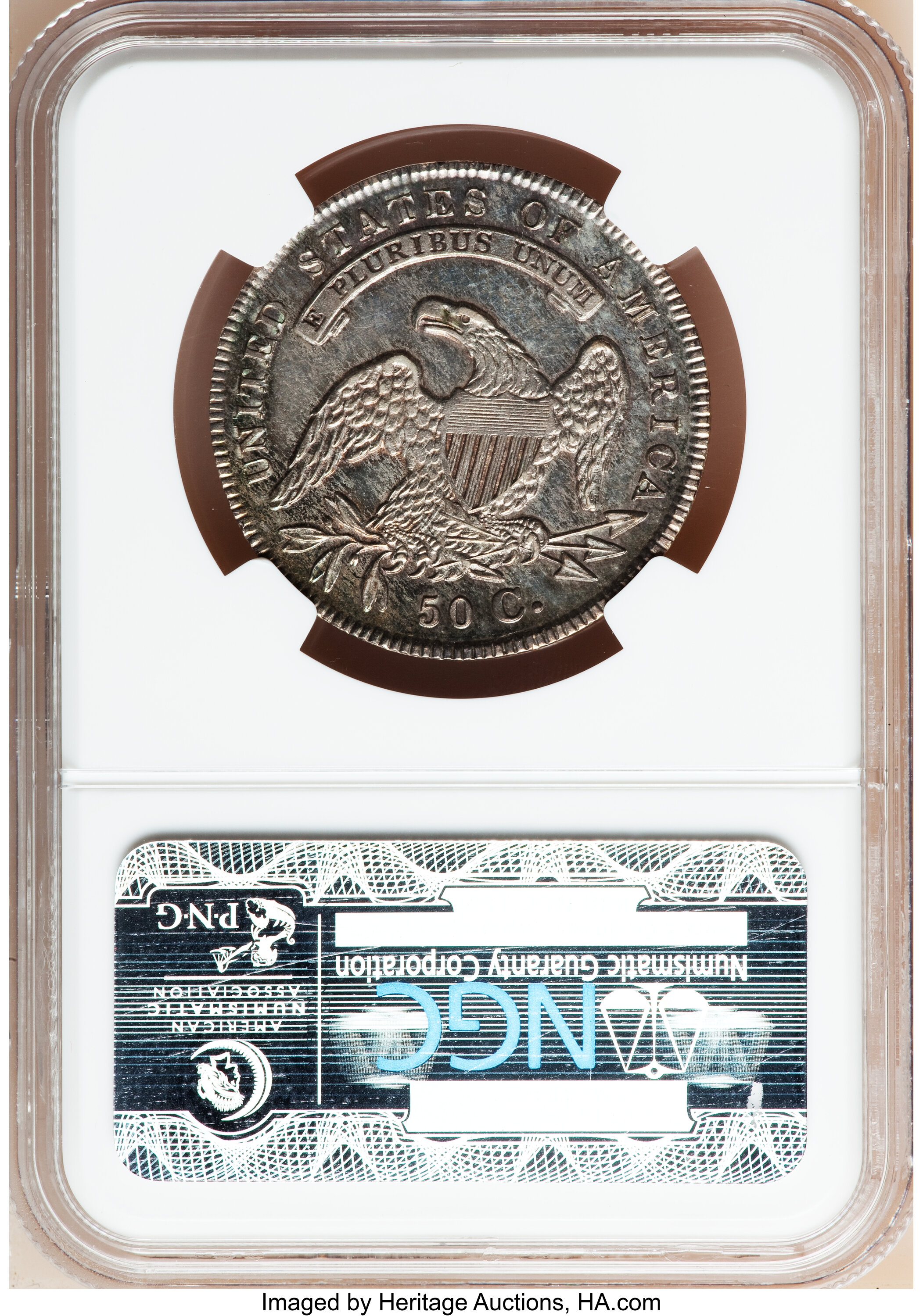 image for: 1836 50C Lettered Edge PR63 NGC. O-101, R.1, likely Low R.7 as a proof. ...