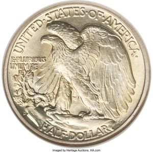 image for: 1945-D 50C MS68 NGC....