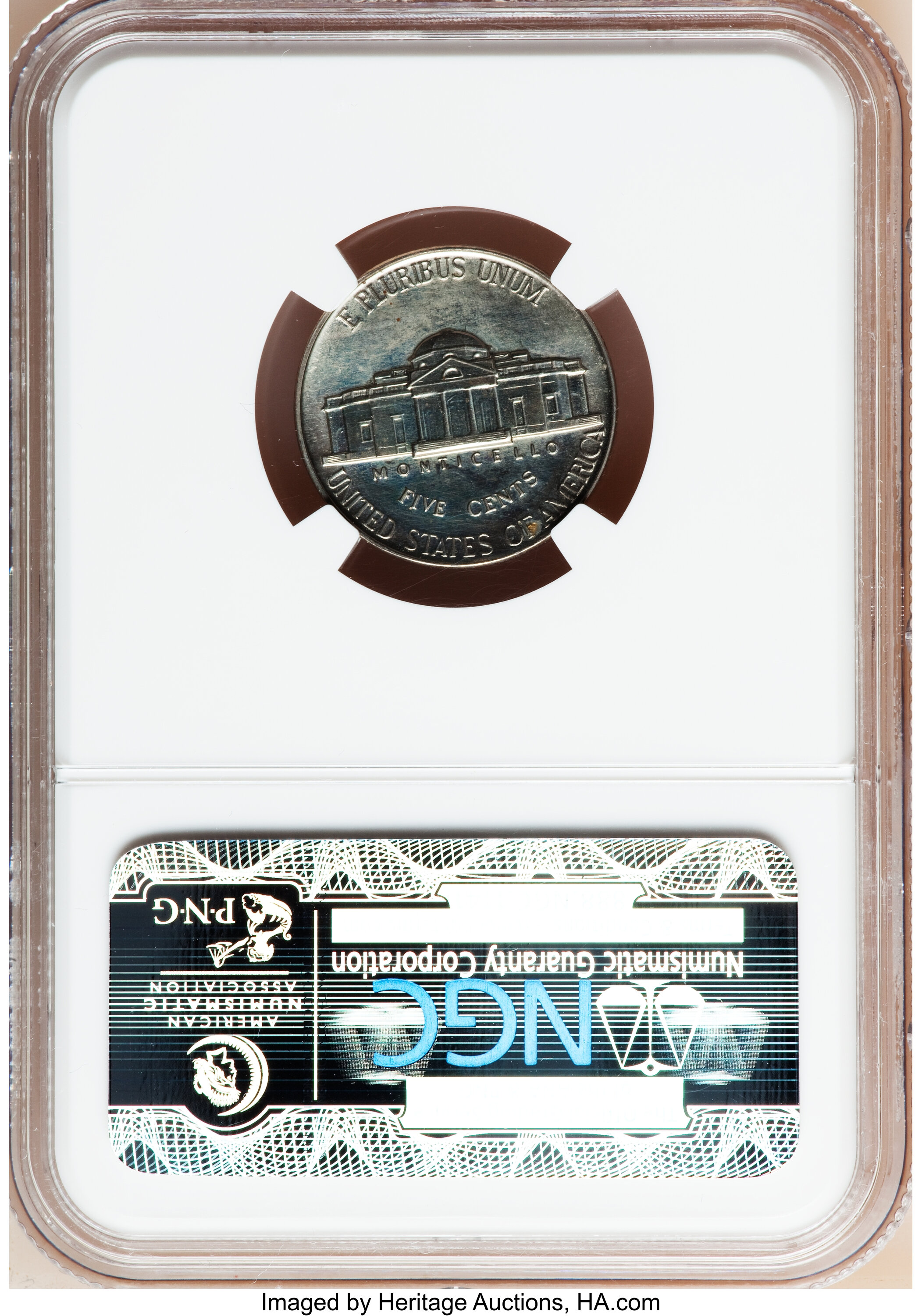 1939 5c Reverse of 1938 PR61 CAC thumbnail 12