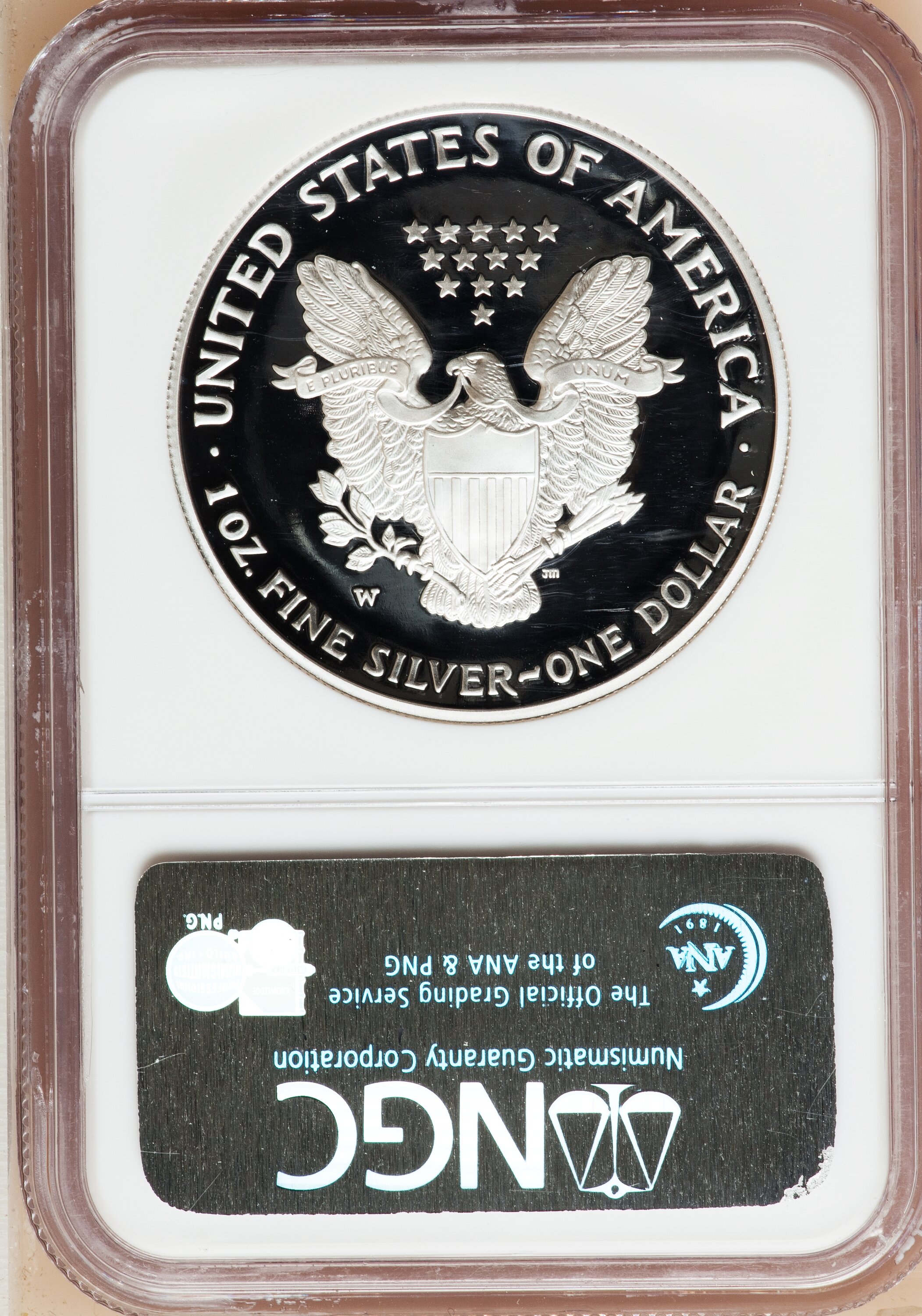 2005-W $1  Silver Eagle PR DCAM PR65 DCAM CAC thumbnail 8